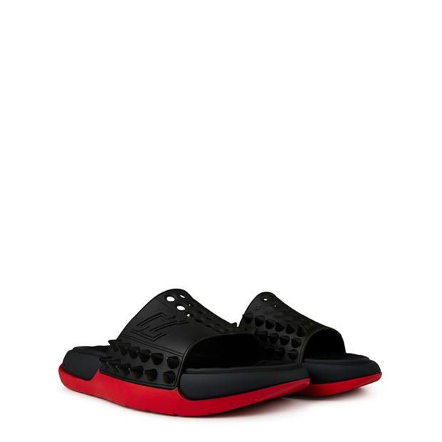 Christian Louboutin Take It Easy Slides Size US 10 / EU 43 - 4 Thumbnail