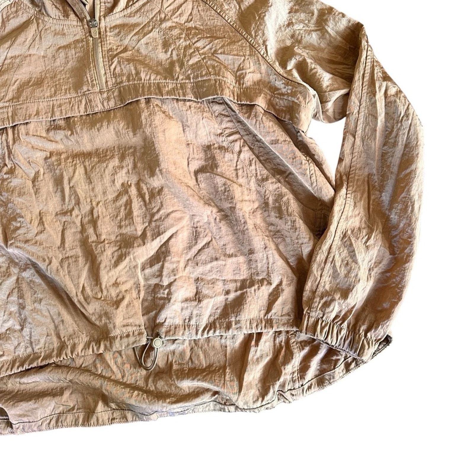 Lululemon Lululemon Seek Vistas 1/2 Zip Jacket – Frontier (Tan) Size L / US 10 / IT 46 - 8 Thumbnail