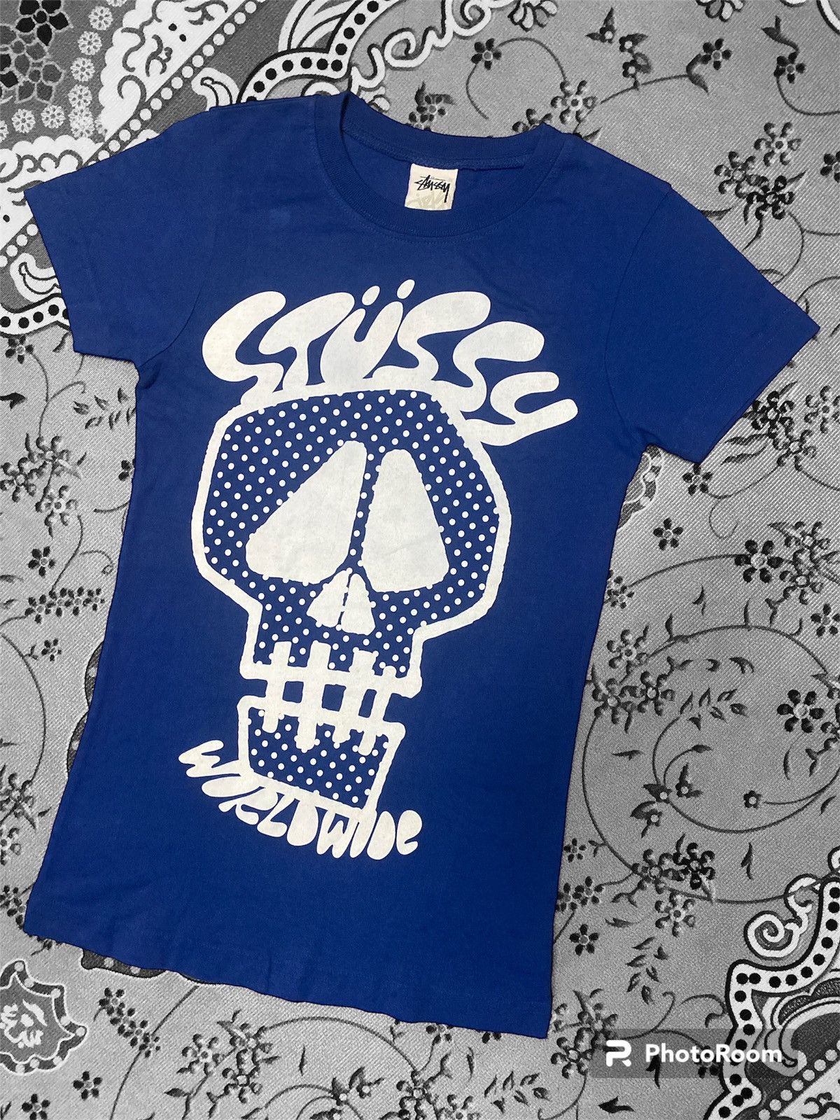 Stussy × Vintage ‼️RARE‼️STUSSY WORLDWIDE SHIRT TEE🔥 Size S / US 4 / IT 40 - 2 Thumbnail