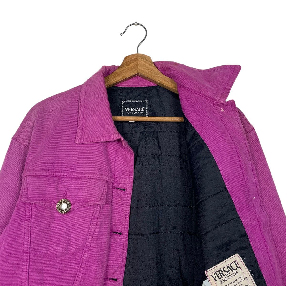 Versace Versace Jeans Couture Denim Jacket Size M / US 6-8 / IT 42-44 - 10 Thumbnail