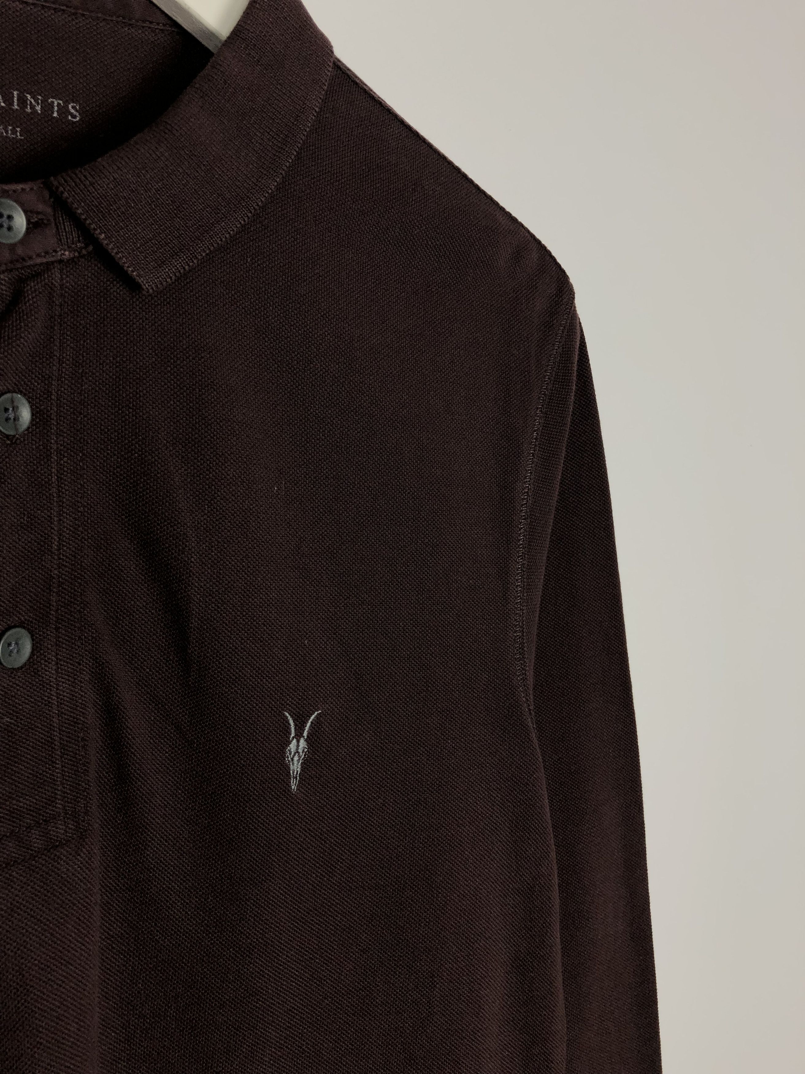 Allsaints Allsaints Longsleeve Reform LS Polo Pullover size S Size US S / EU 44-46 / 1 - 4 Thumbnail