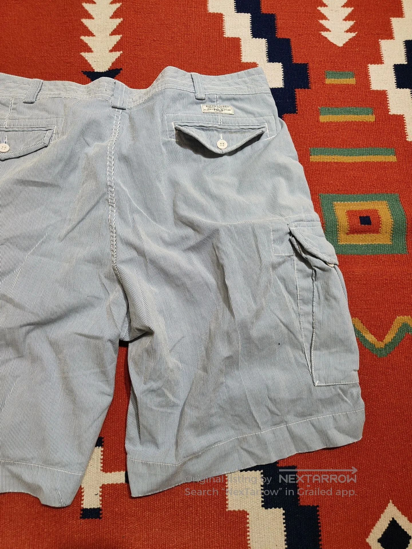 Polo Ralph Lauren Ralph Lauren Striped Cargo Pants Size 48B. Size US 32 / EU 48 - 6 Thumbnail