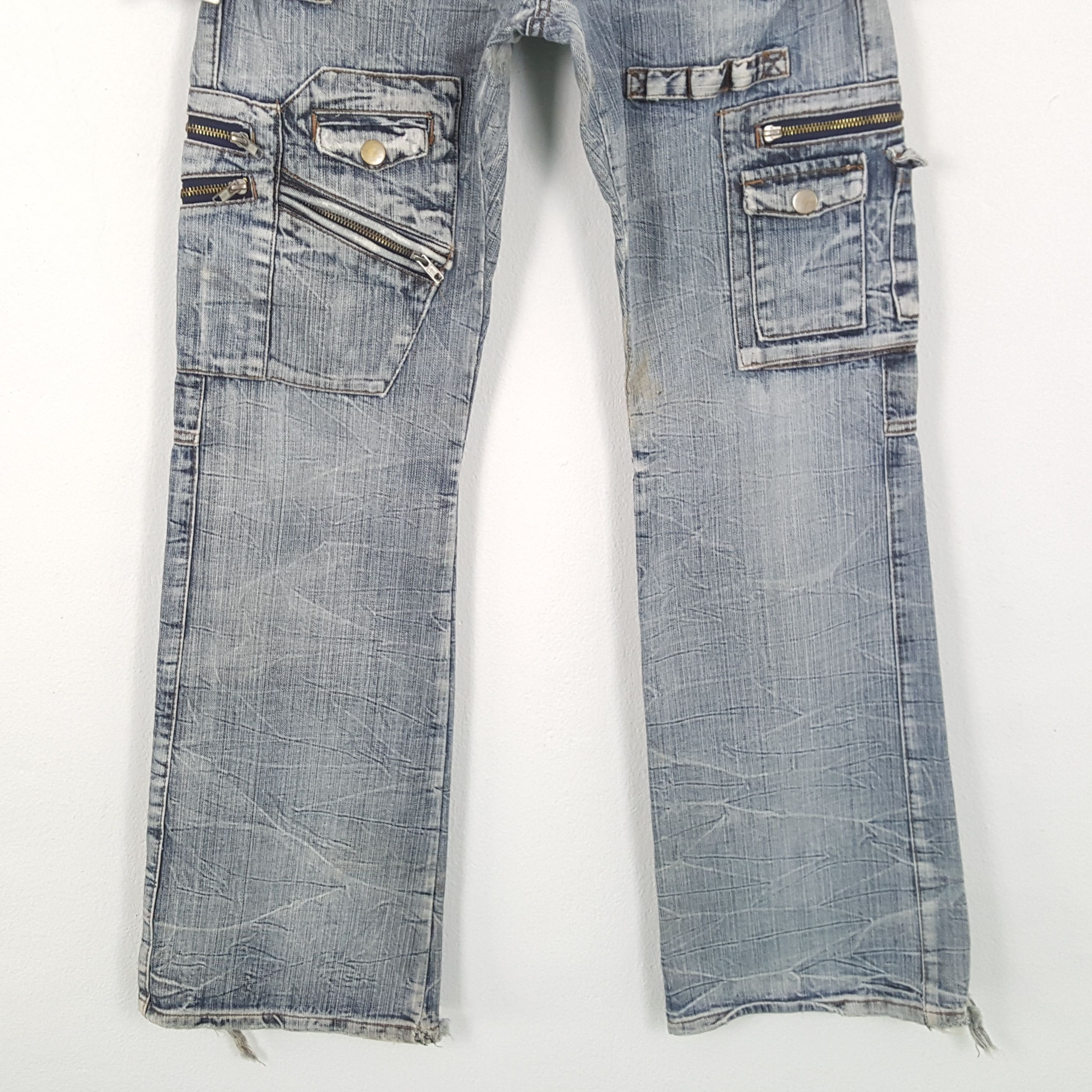 semanticdesign SEMANTIC DESIGN Rare Design Fashion Rock Punk Style Jeans Size 32" / US 10 / IT 46 - 3 Thumbnail