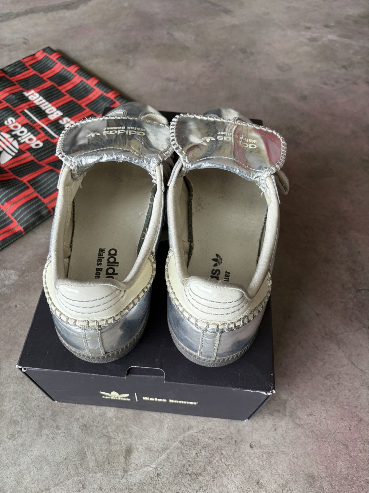 Adidas × Wales Bonner Silver Wales Bonner Samba Size US 10 / EU 43 - 2 Thumbnail
