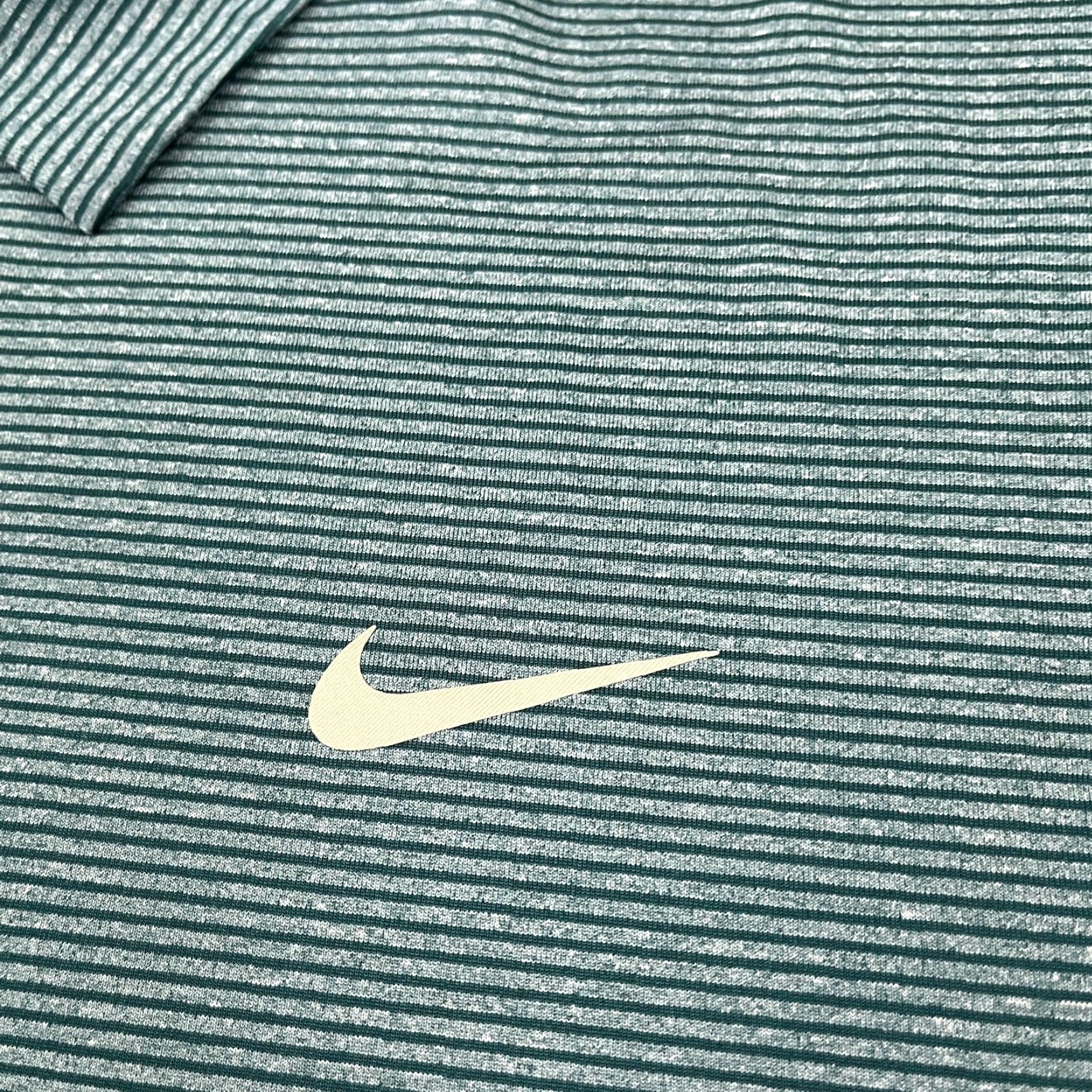Nike Nike Tiger Woods Polo Shirt Mens 2XL Green Active Performance Golf Snap Collar Shirt Size US XXL / EU 58 / 5 - 5 Thumbnail