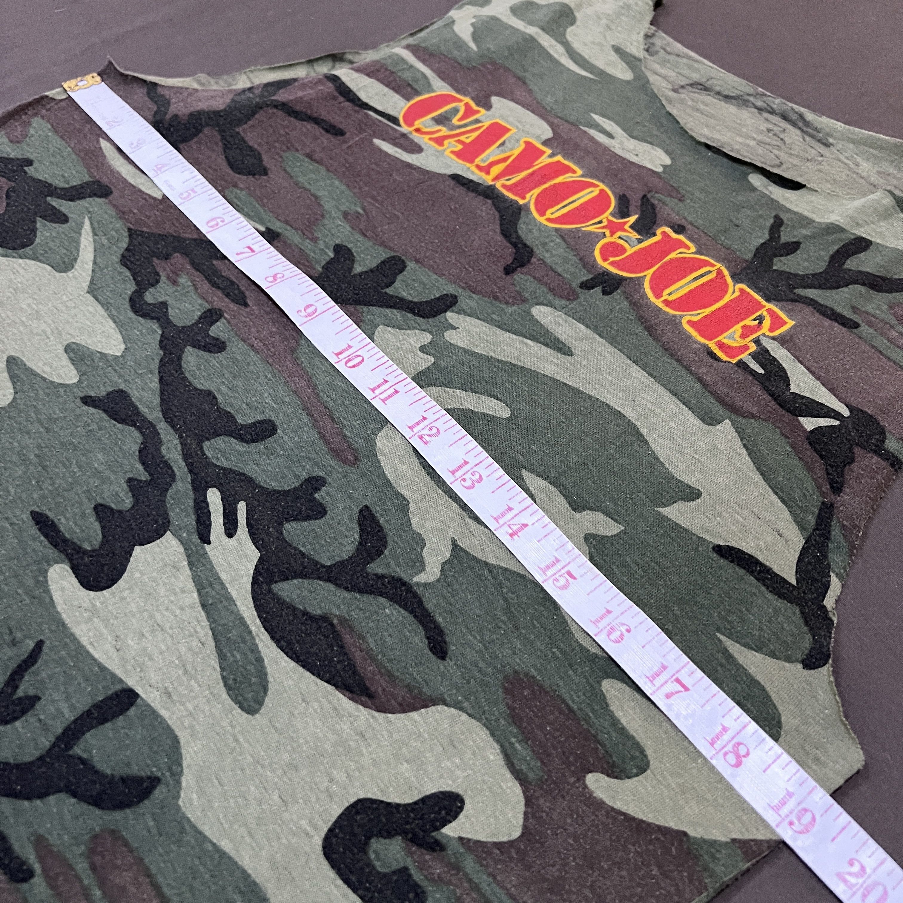 Vintage VINTAGE 90s Camo Joe Military Fashion Tee Size US M / EU 48-50 / 2 - 7 Thumbnail