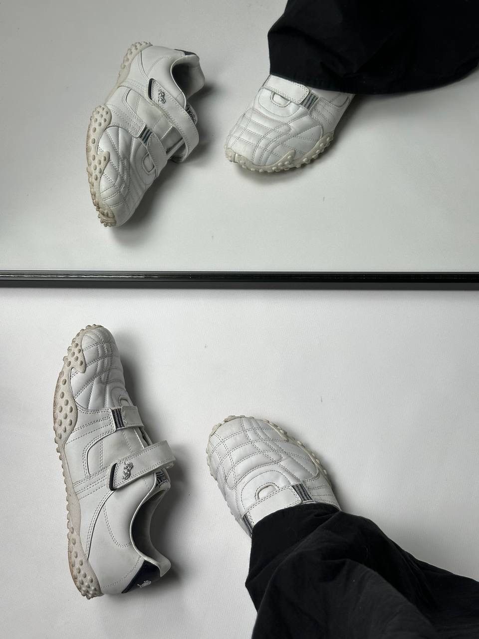 Lonsdale 🔥Vintage Lonsdale Mostro Puma Vibe White Leather Shoes Size US 7 / EU 40 - 2 Thumbnail