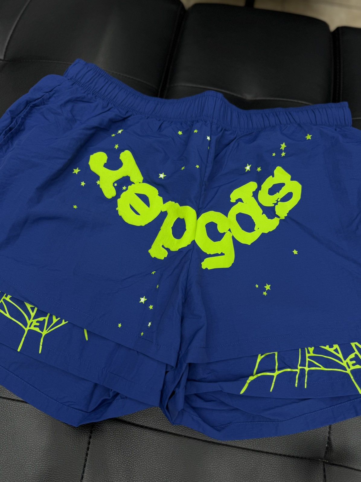 Sp5der Sp5der Double Layer WEB Shorts Size XXL (NEW) Blue Size US 38 / EU 54 - 2 Thumbnail