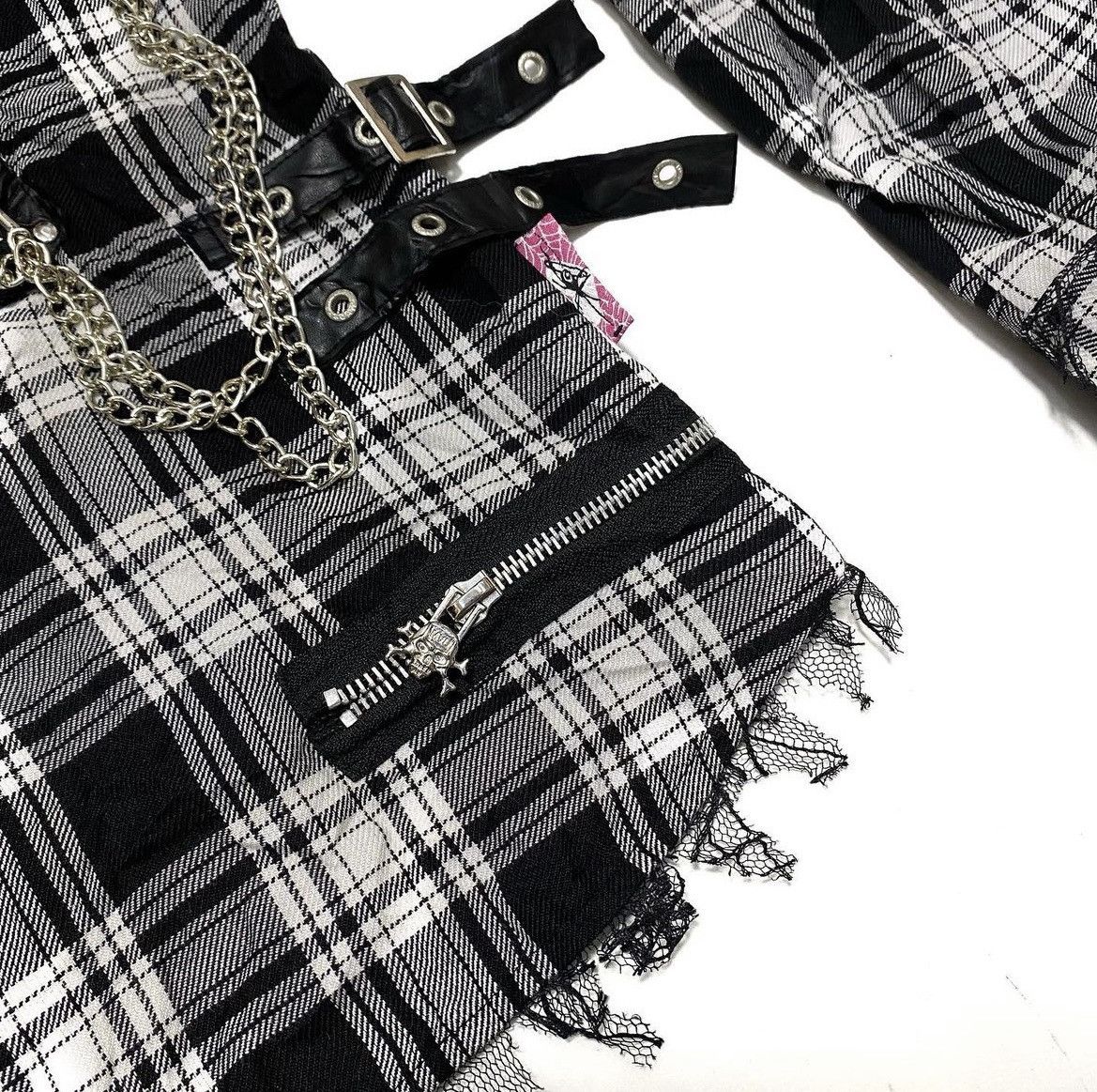 Japanese Brand MAD GIRL punk shirt ☠️ Size M / US 6-8 / IT 42-44 - 4 Thumbnail