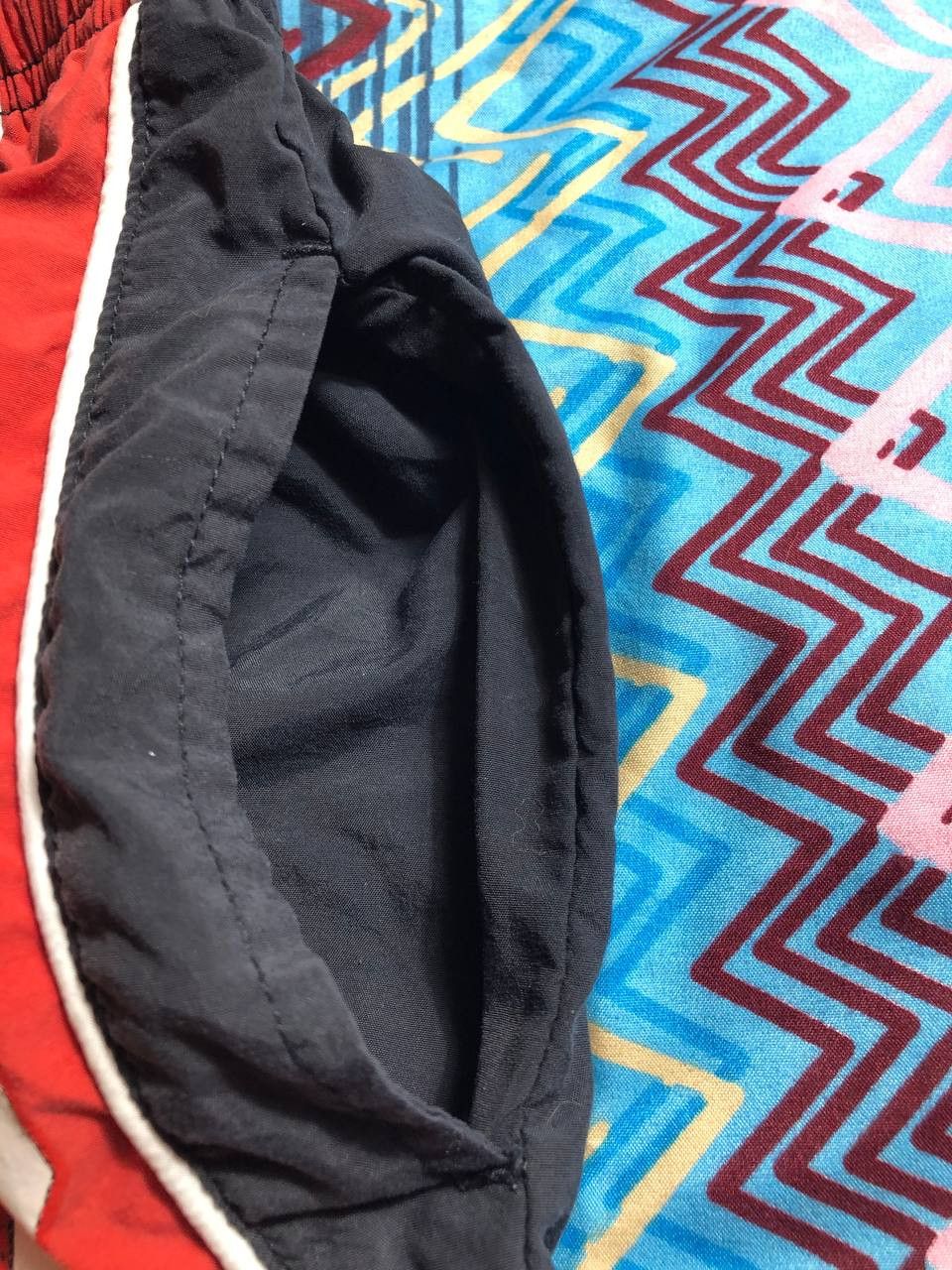 Nike × Vintage 90’s Vintage Nike satin shorts swoosh by nike Size US 30 / EU 46 - 3 Thumbnail