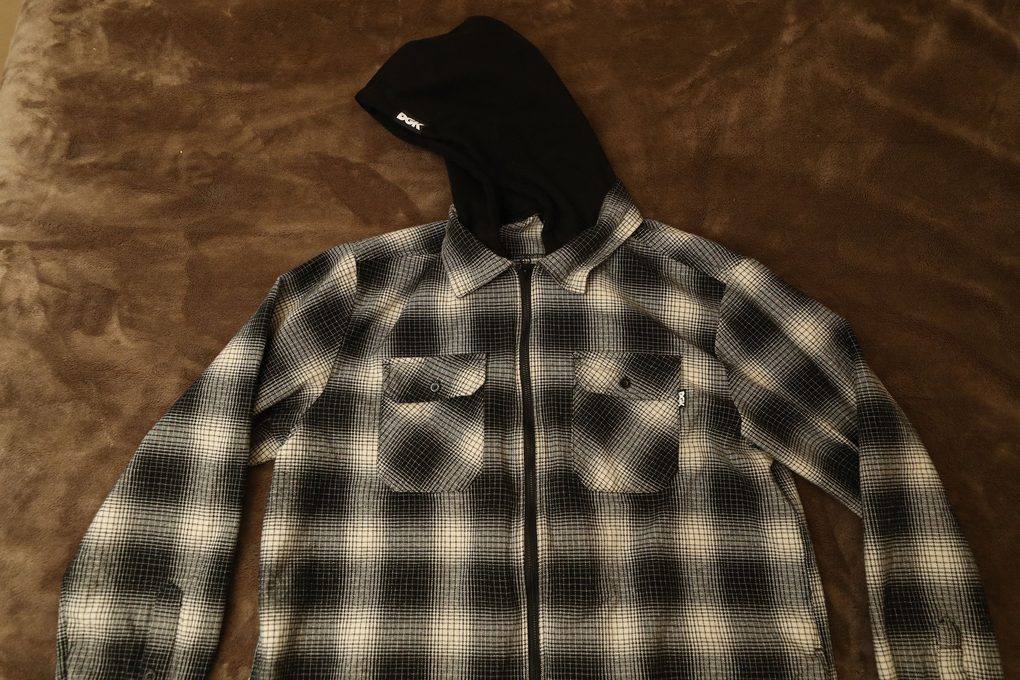 DGK DGK Smoke Flannel Shacket (XL) Size US XL / EU 56 / 4 - 3 Thumbnail