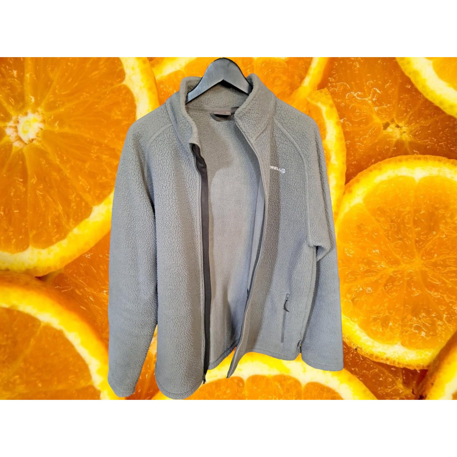 Merrell Merrell Off White Full Zip Fleece With Zip Pockets Size Larg Size US L / EU 52-54 / 3 - 4 Thumbnail