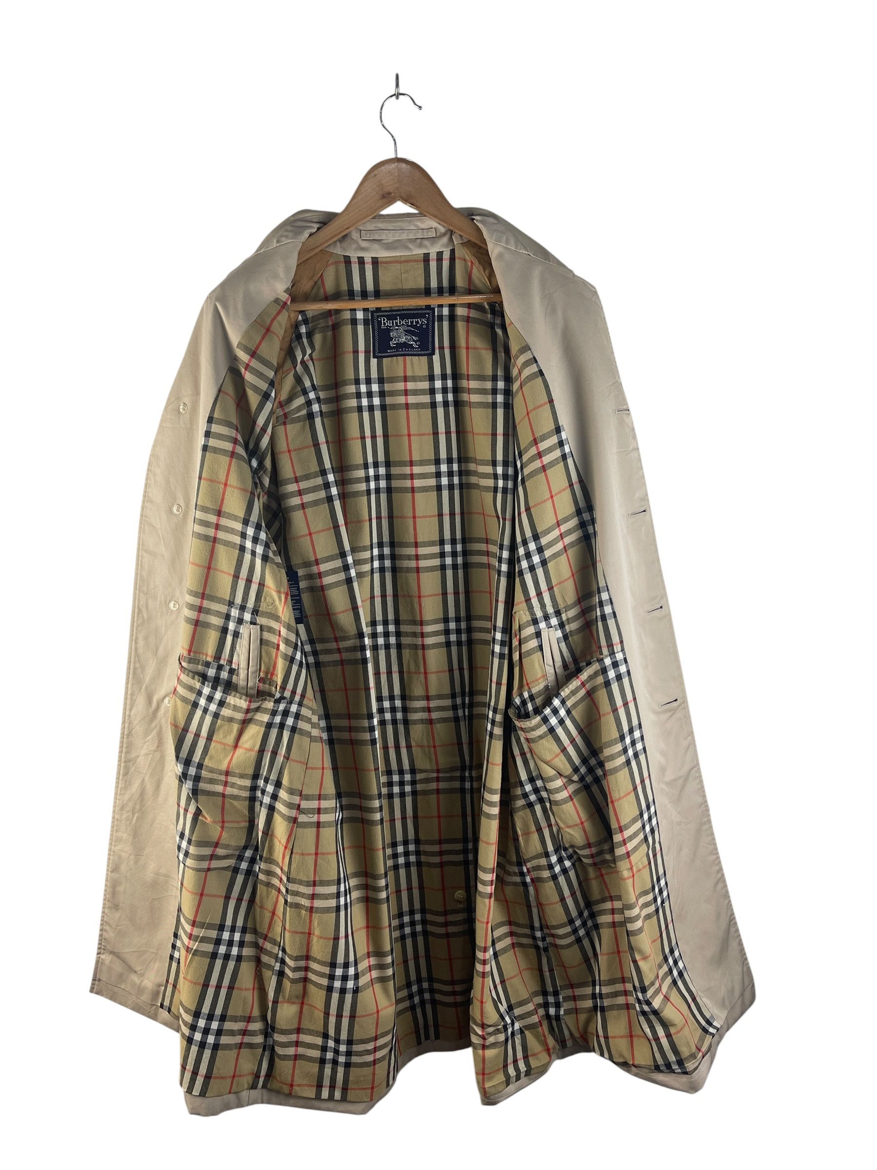 Burberry Prorsum Vintage Burberrys’ London Nova Check Coat Made In England Size US M / EU 48-50 / 2 - 5 Thumbnail
