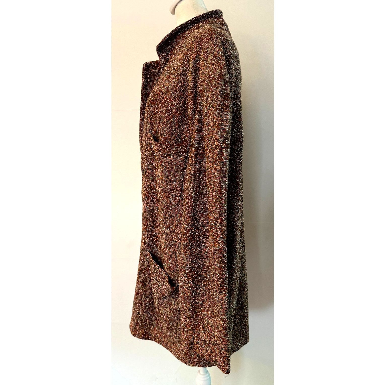 Missoni RARE Vintage Missoni Knit Sweater Blazer Shacket Cardigan Size XXL / US 16-18 / IT 52-54 - 2 Thumbnail