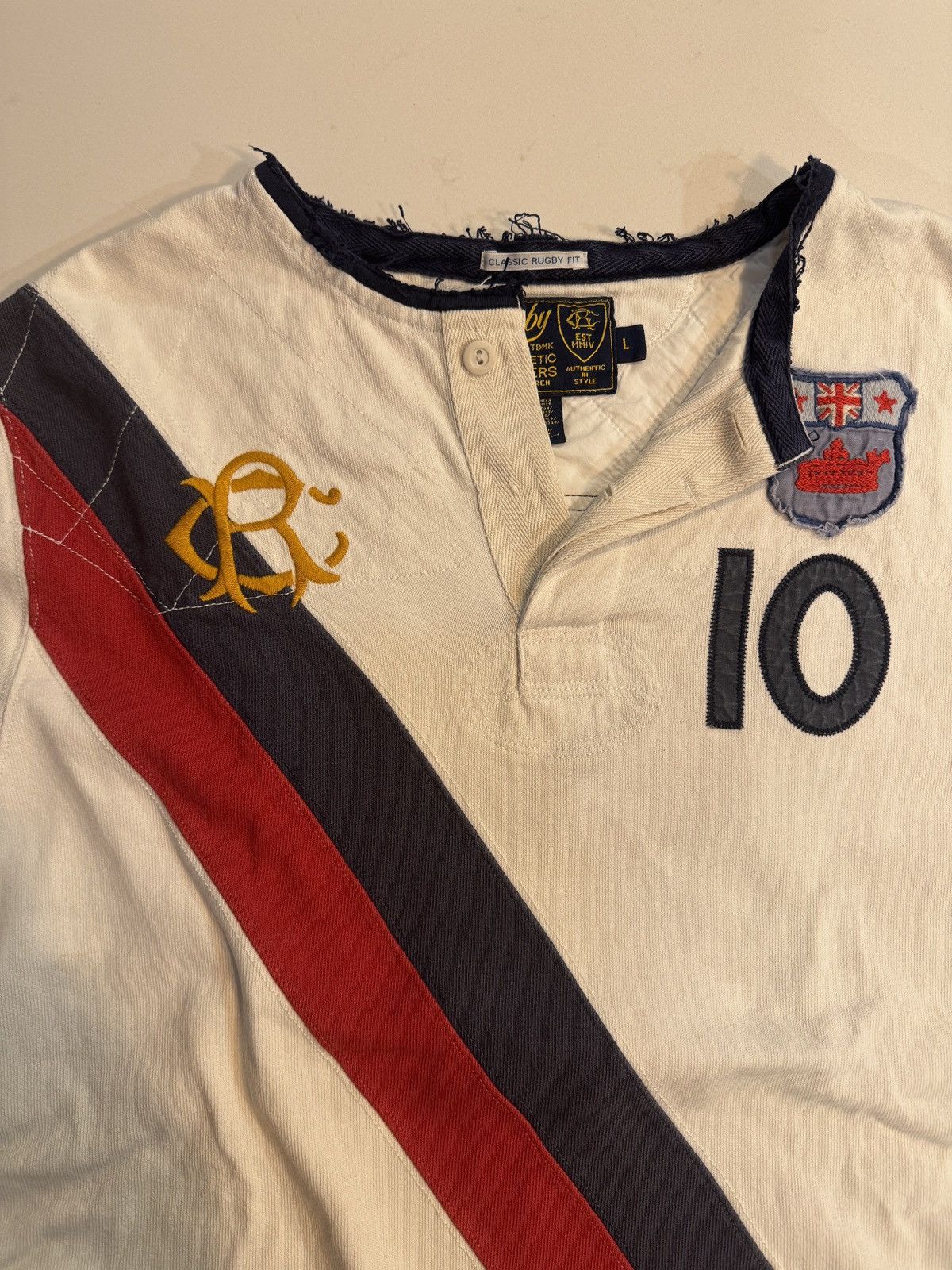 Polo Ralph Lauren Polo Ralph Lauren Rugby Size US L / EU 52-54 / 3 - 2 Thumbnail