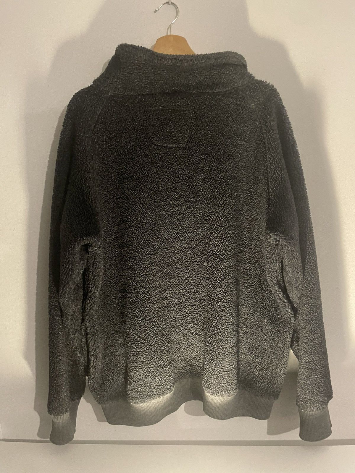 Bape × Vintage bape bapesta sherpa fleece grey Size US L / EU 52-54 / 3 - 2 Thumbnail