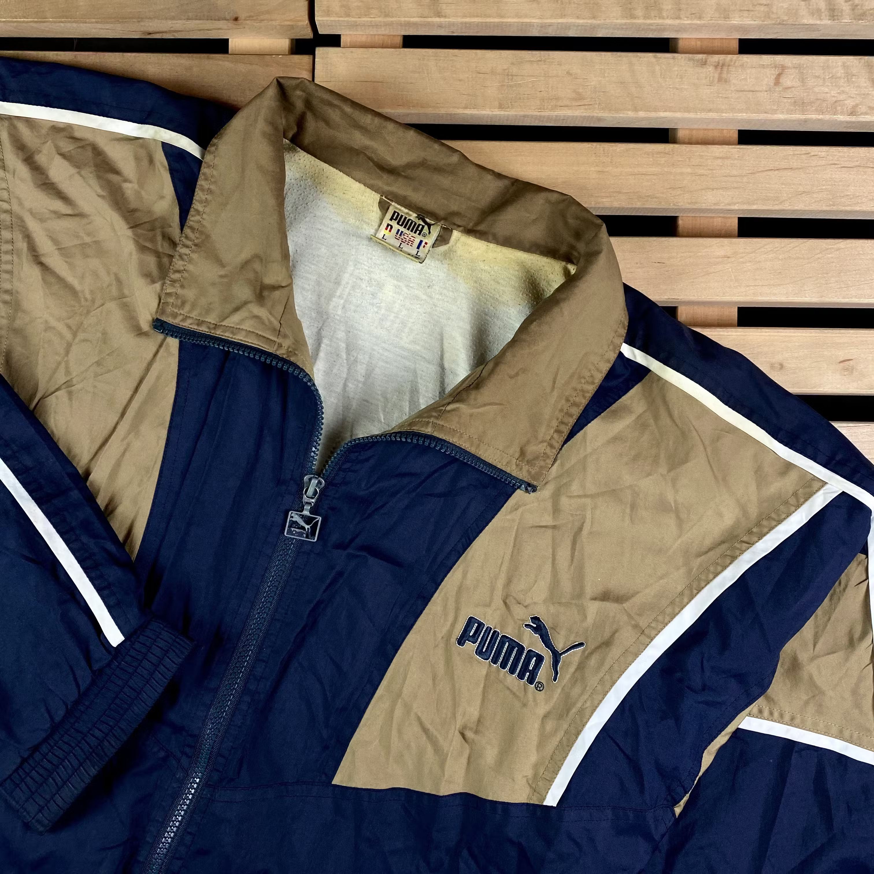 Puma × Vintage Men’s Bomber Jacket Puma Vintage Size L Size US L / EU 52-54 / 3 - 2 Thumbnail