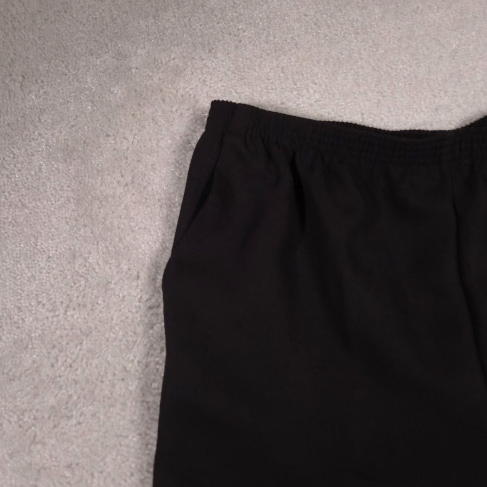 Vintage Alfred Dunner Dress Womens 14P Black Pants Stretch Pull Straight Leg Career Size 36" / US 14 / IT 50 - 4 Thumbnail
