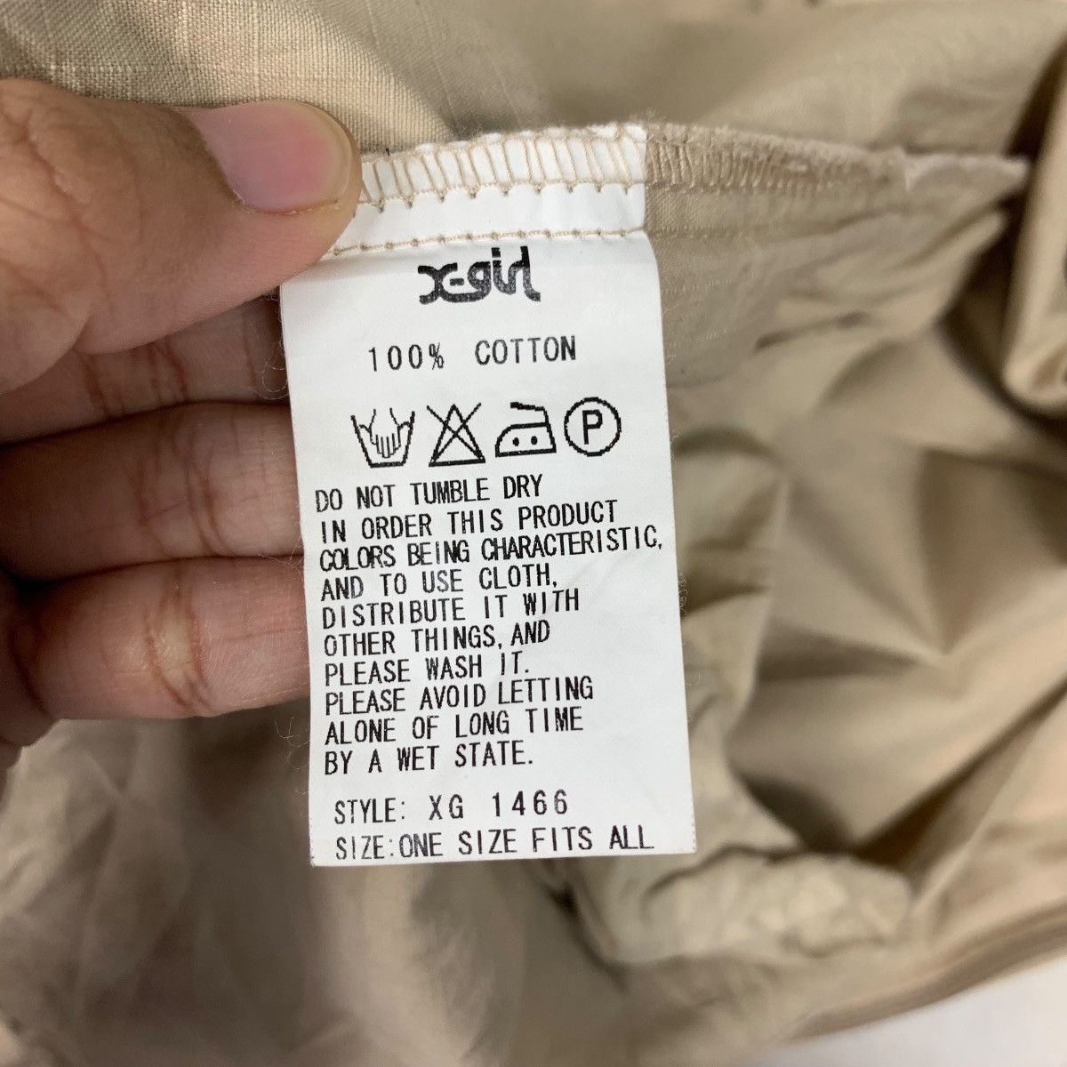 X-Girl X-GIRL Embroidery Small Logo Lightweight Jacket #1620-C72 Size ONE SIZE - 17 Thumbnail