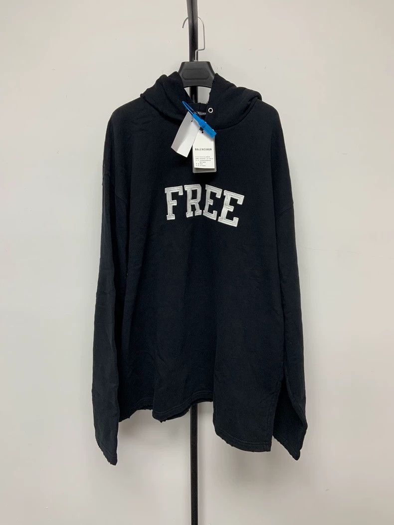 Balenciaga Balenciaga Colour matching letter printed pattern fleece p Size US S / EU 44-46 / 1 - 1 Thumbnail