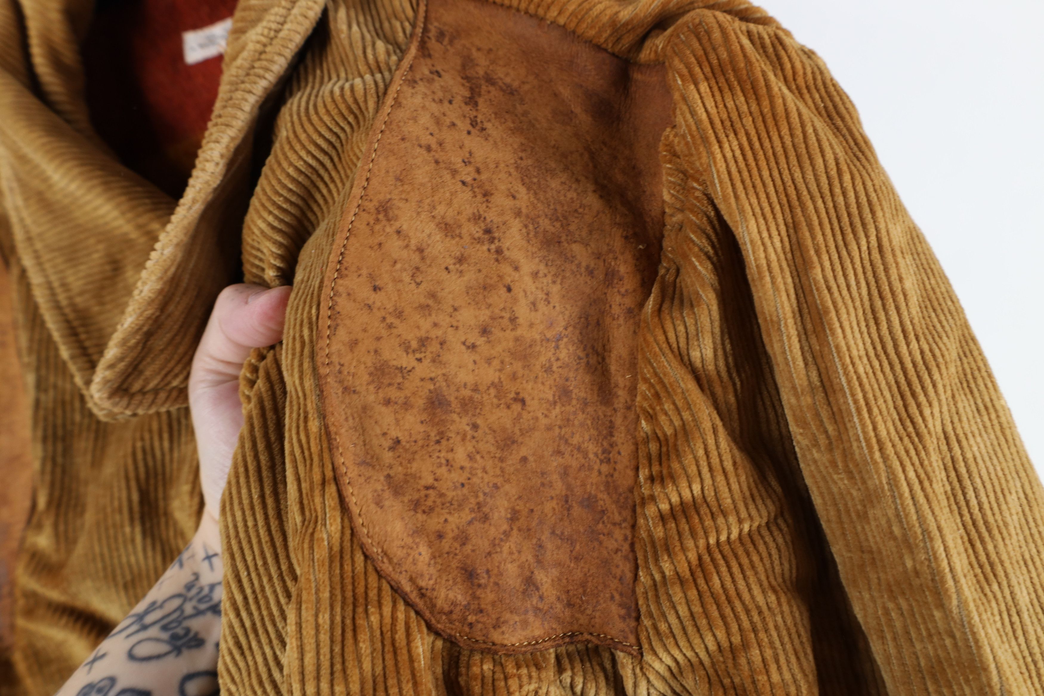 Vintage Vintage 60s Streetwear Corduroy Hunting Jacket Coat USA Size US XXL / EU 58 / 5 - 8 Thumbnail