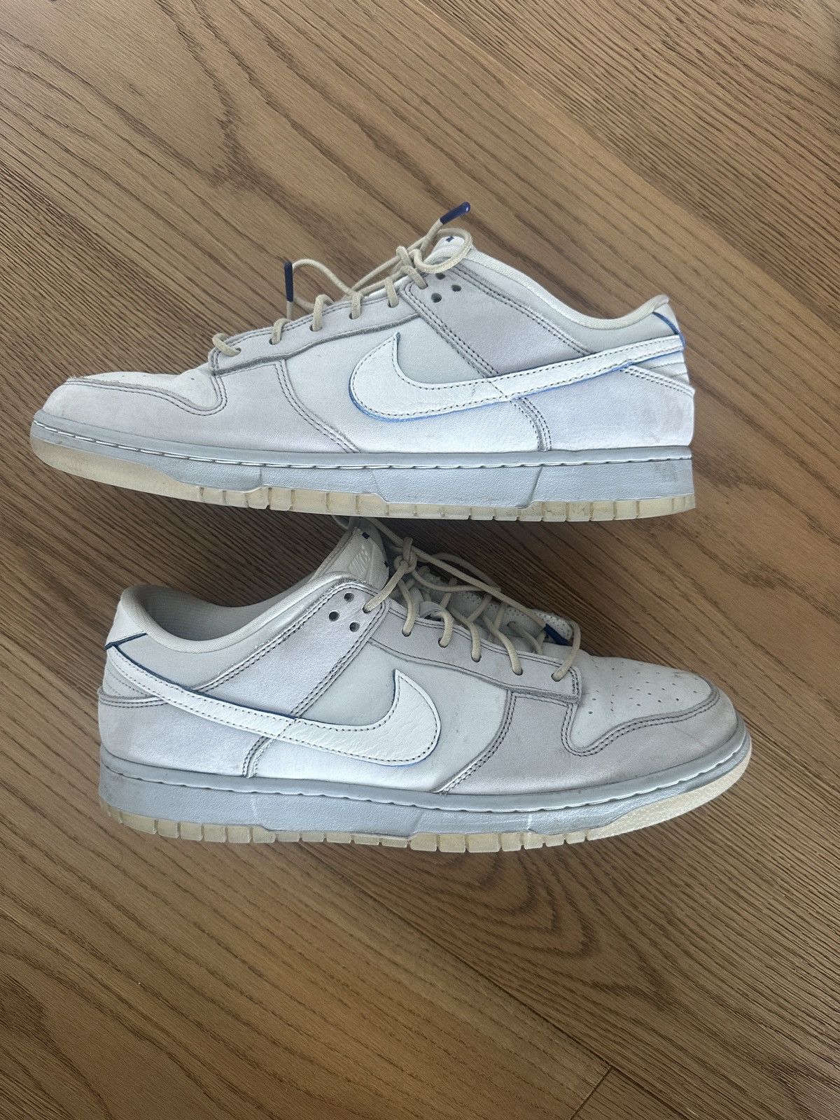 Nike Nike Dunk Low Wolf Grey Pure Platinum Size US 12 / EU 45 - 1 Thumbnail