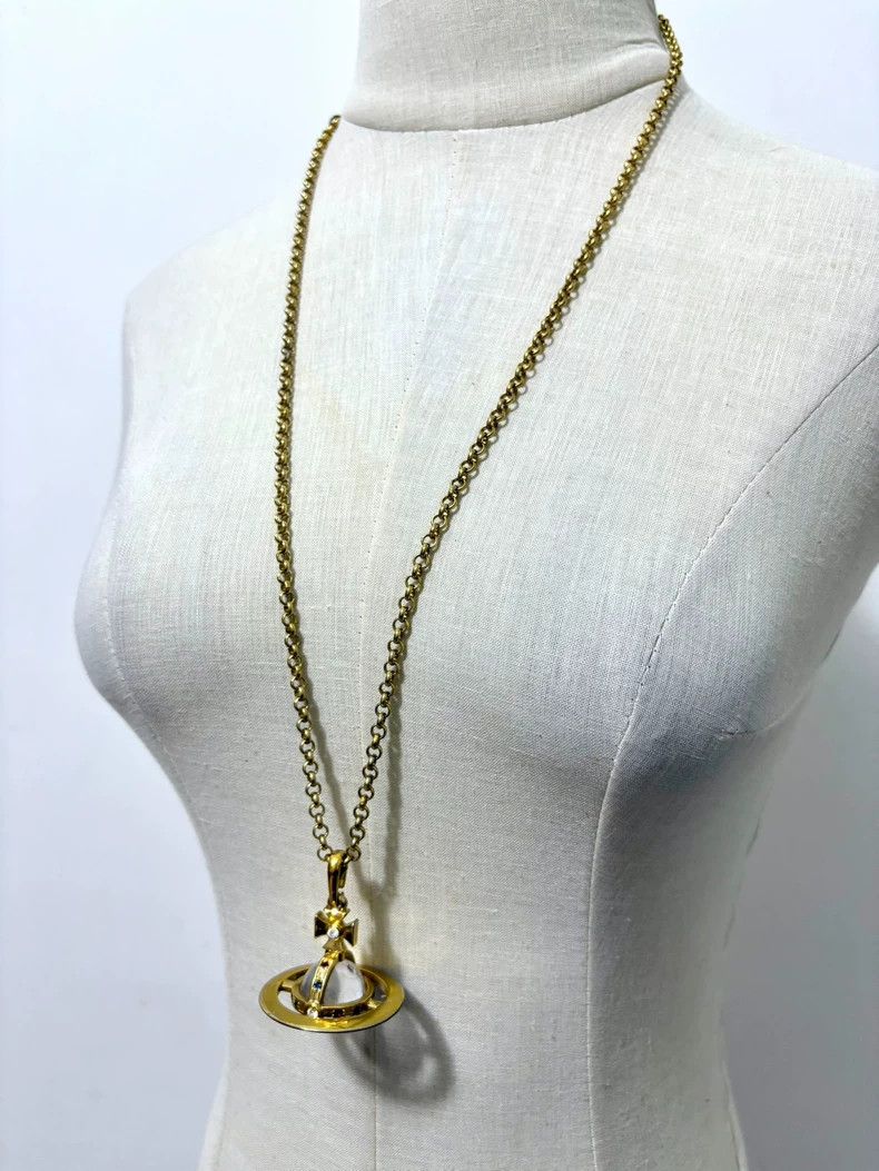 Vivienne Westwood Vivienne Westwood Large Gold Orb Necklace Size ONE SIZE - 2 Thumbnail