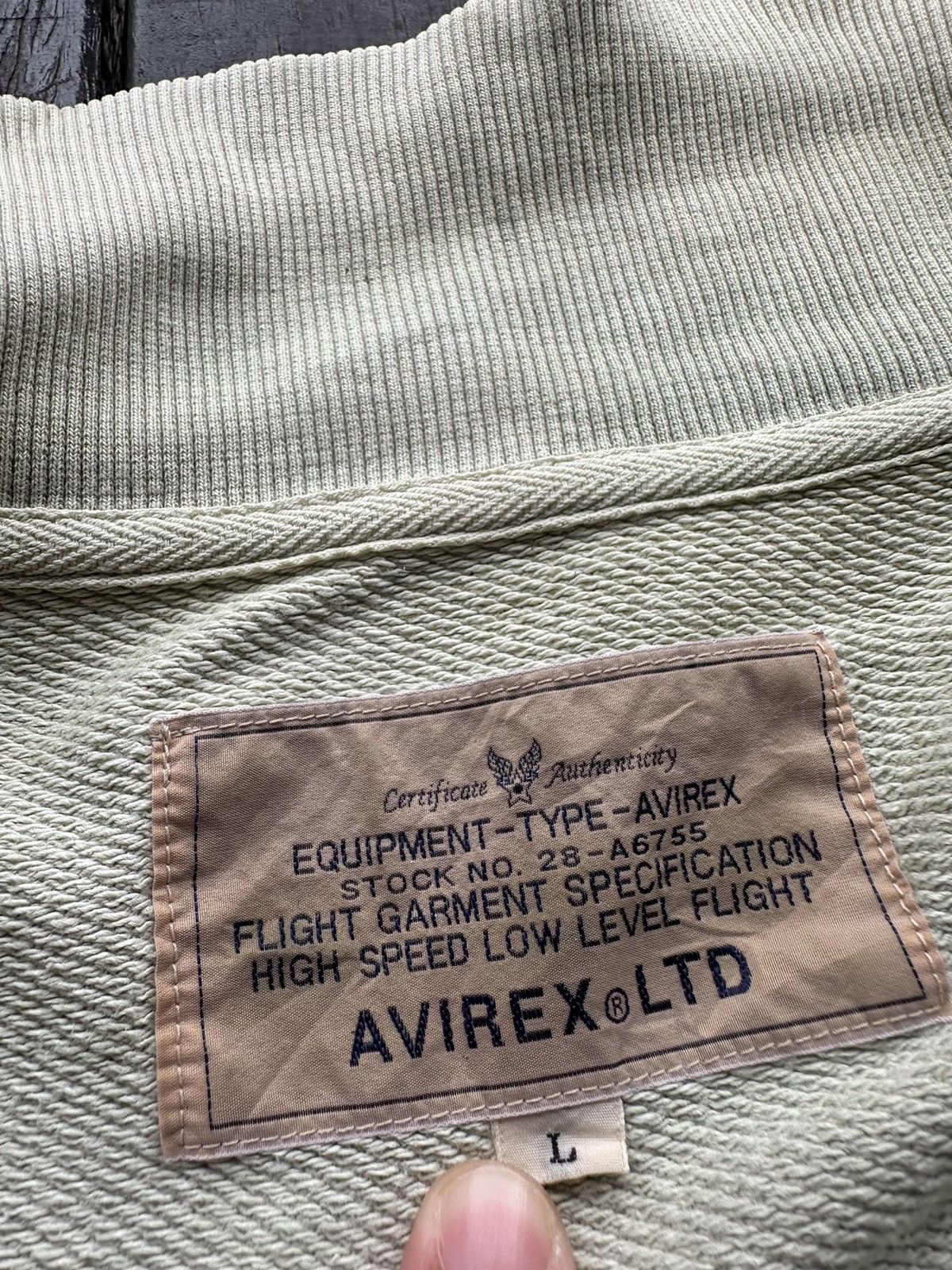 Vintage Alpha industries full zipper jacket