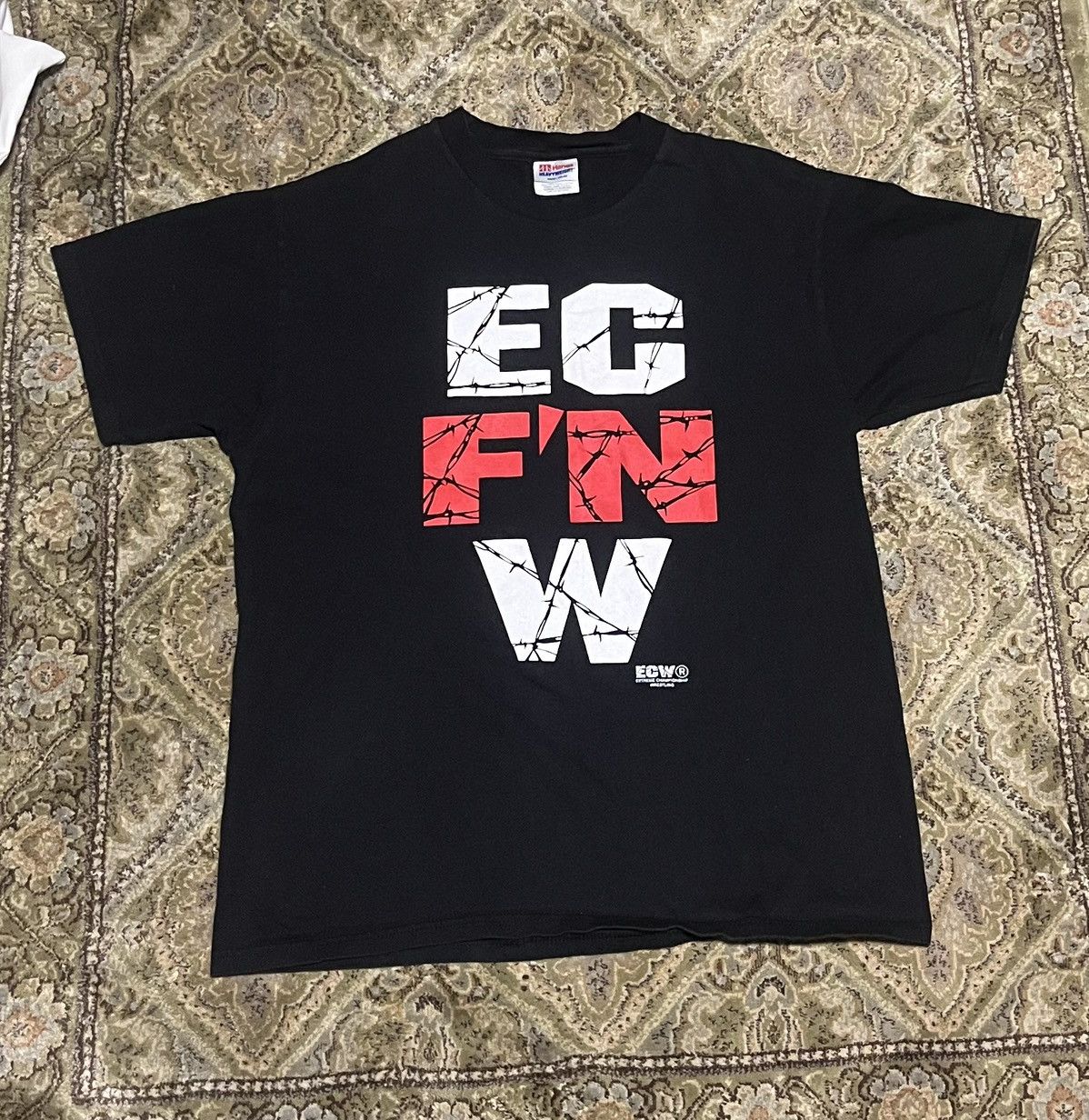 WWE ECW EC FN’ W This Means War Vintage Mens Large Tshirt Size US L / EU 52-54 / 3 - 2 Thumbnail