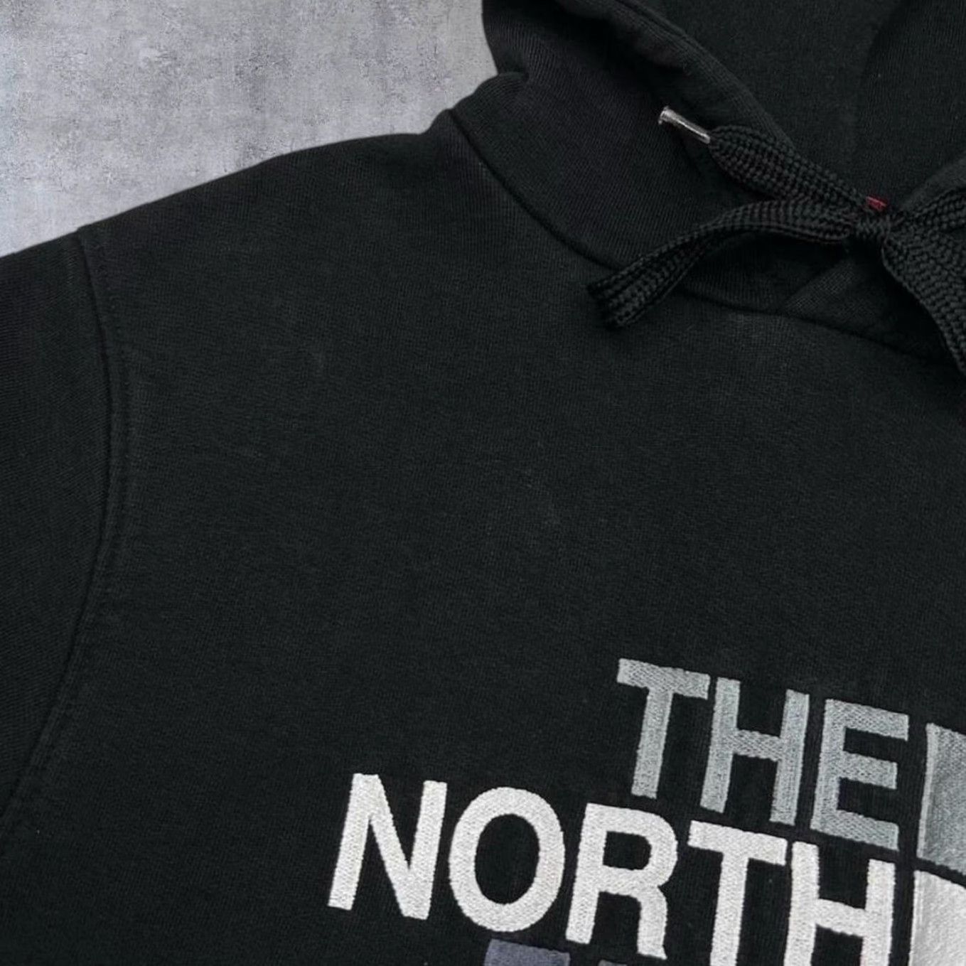 The North Face The North Face Embroidered Big Logo Spellout Black Hoodie XS Mens Size US XS / EU 42 / 0 - 6 Thumbnail