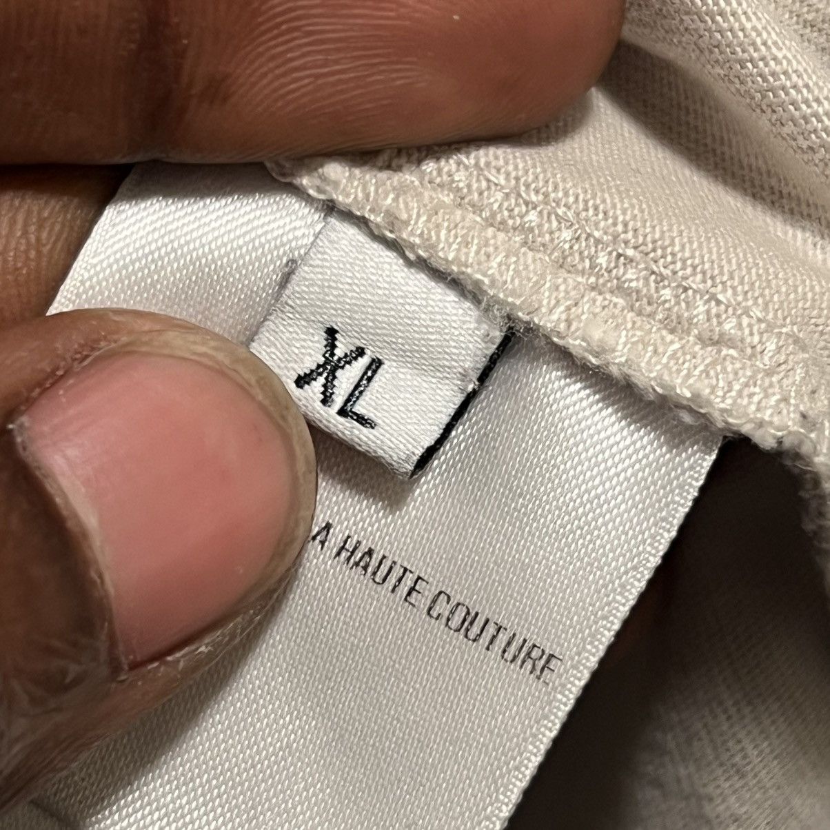 Balenciaga Balenciaga Paris Fashion Week Oversized T-Shirt Cement Grey Size US XL / EU 56 / 4 - 4 Thumbnail