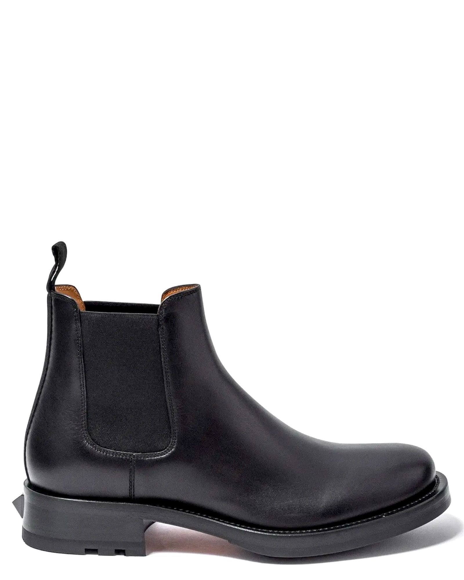 WY2S0E58 ZQK 0NO Roman Stud Leather Ankle Boots