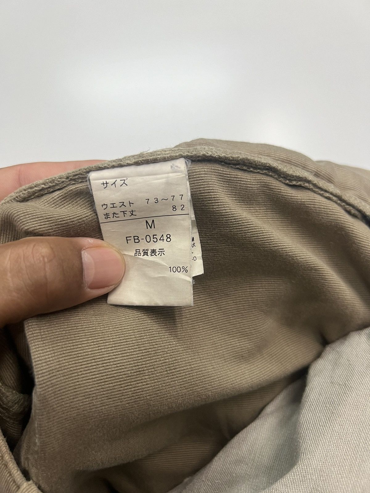 Japanese Brand Bartack Work Clothing Cargo Pants Size 32" Size US 32 / EU 48 - 8 Thumbnail