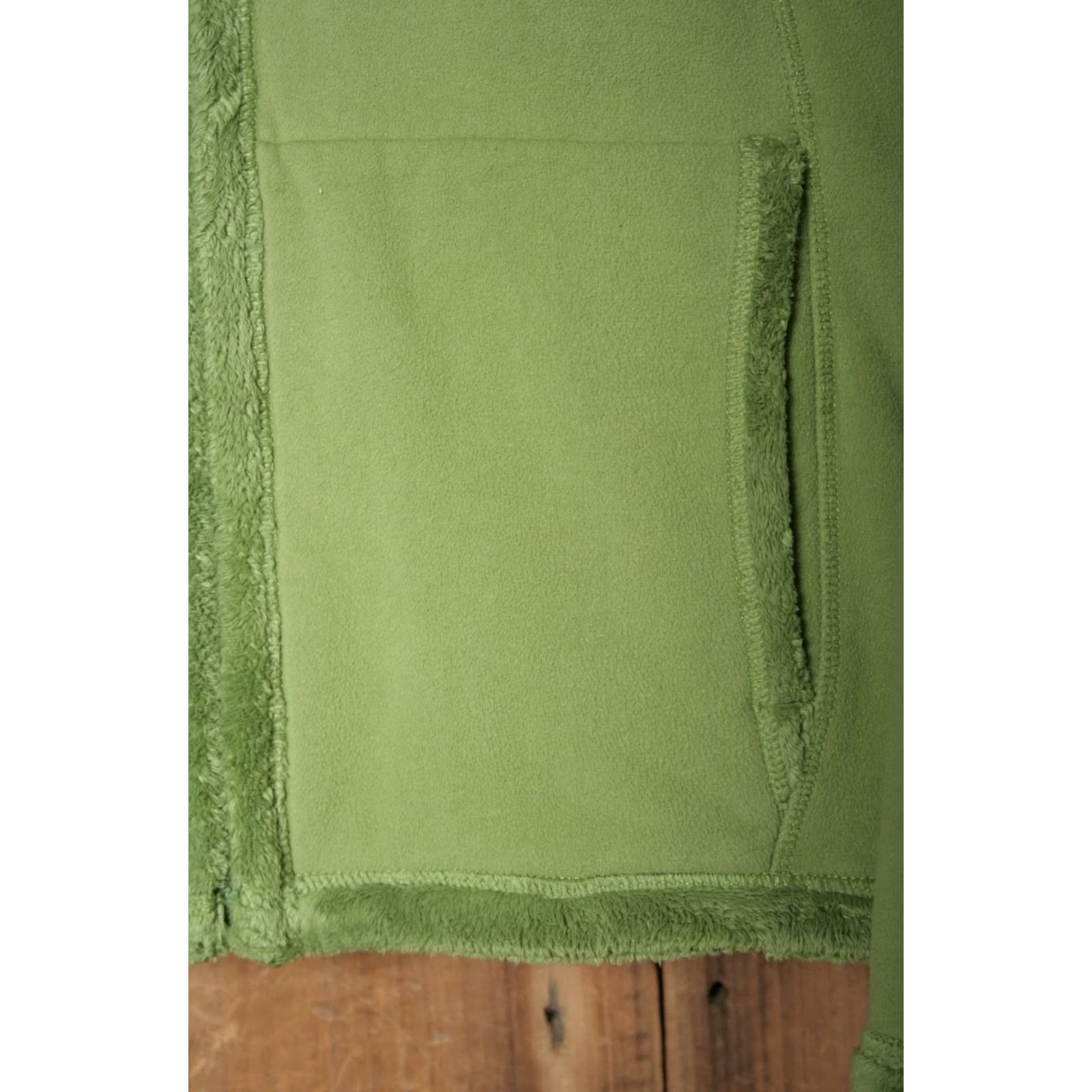 The North Face THE NORTH FACE Lime Green Full Zip Fleece Jacket Women's L/XL Size Regular Zip color Green Adult Womens Jacket Size L / US 10 / IT 46 - 4 Thumbnail