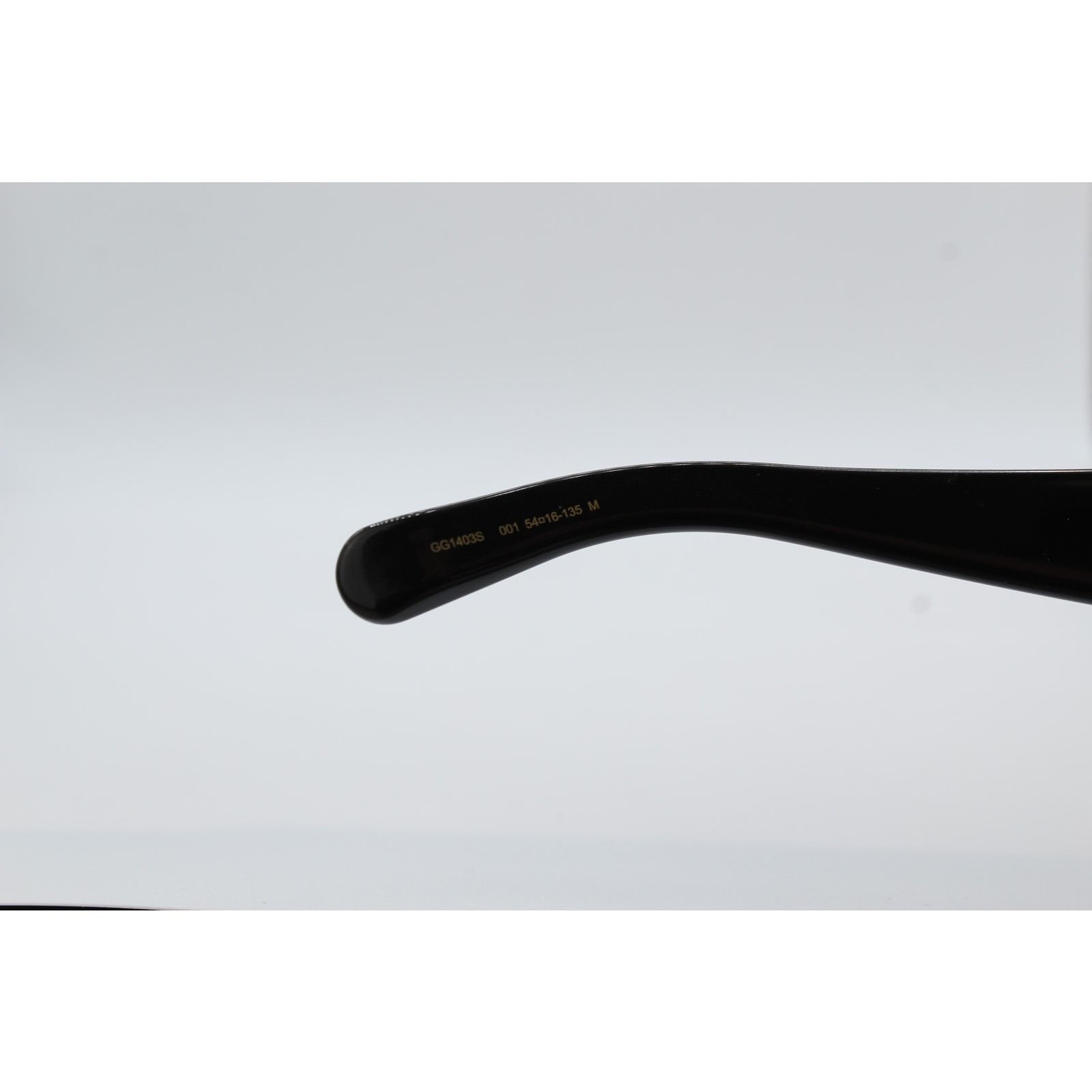 Gucci Gucci GG1403S 001 Black Acetate Rectangular Sunglasses Italy Size ONE SIZE - 6 Thumbnail