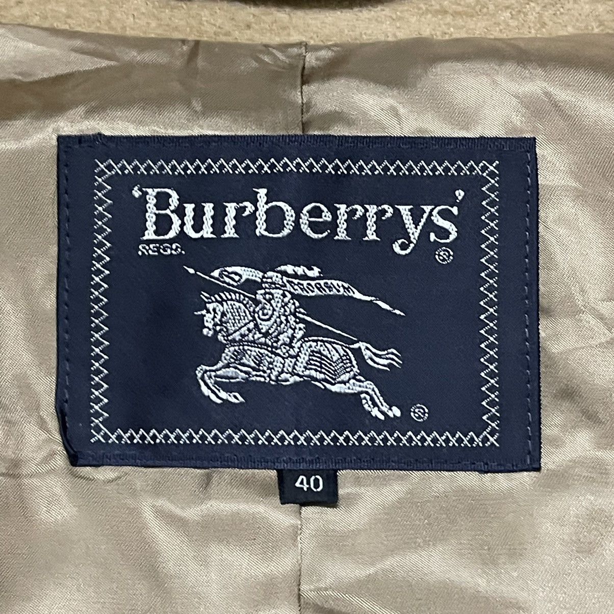 Burberry Vintage Burberry Nova Check Wool Coat Size US M / EU 48-50 / 2 - 8 Thumbnail