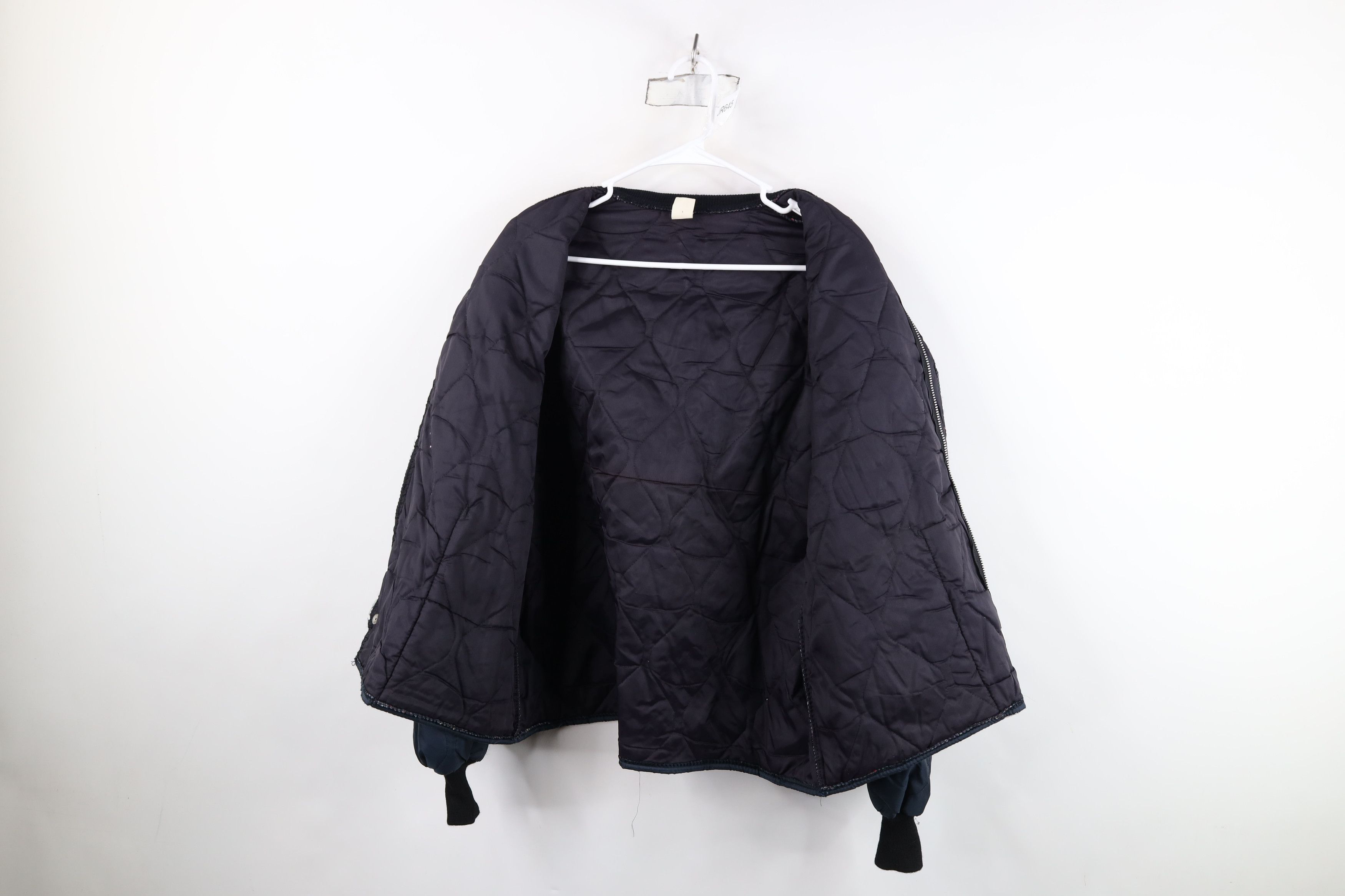 Vintage Vintage 70s Streetwear Quilted Workwear Mechanic Jacket USA Size US XL / EU 56 / 4 - 11 Thumbnail