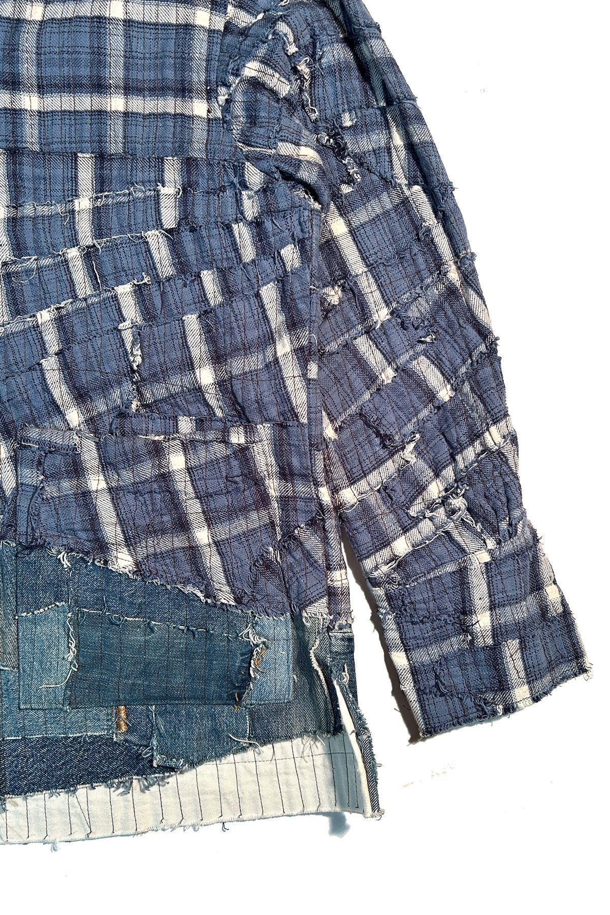 Greg Lauren GREG LAUREN SPLIT STICHWORK DENIM BOXY JACKET Size US L / EU 52-54 / 3 - 3 Thumbnail