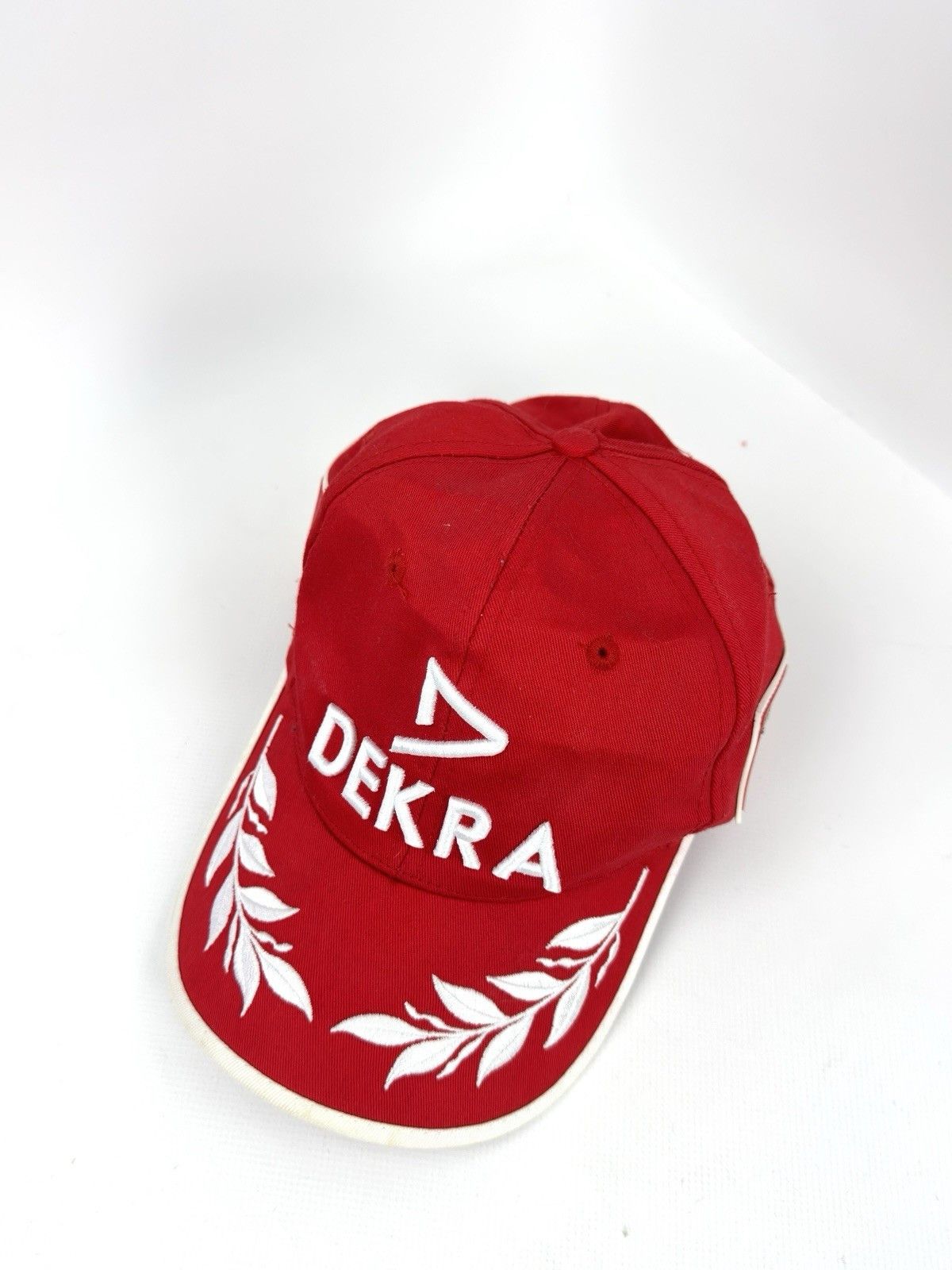 Ferrari RARE Vtg Michael Schumacher 1 FERRARI DEKRA Formula 1 Cap Size ONE SIZE - 3 Thumbnail