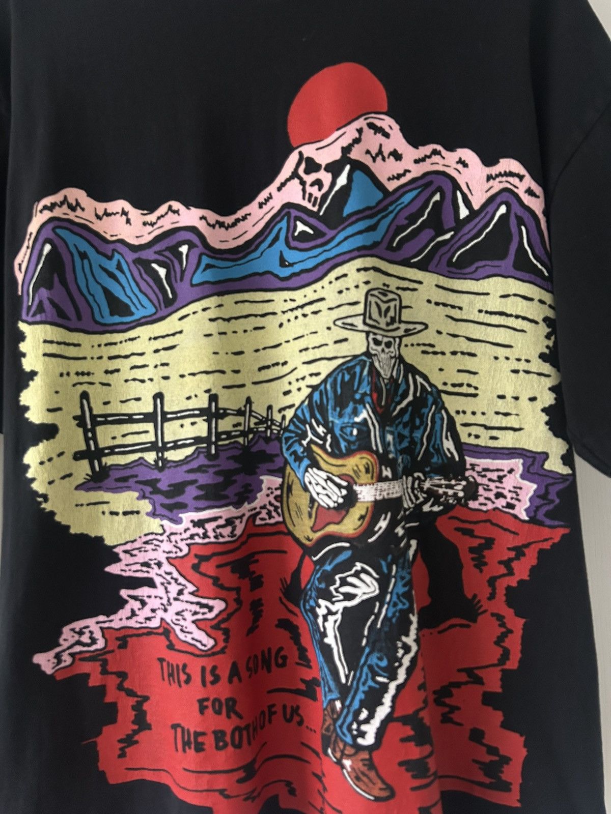Warren Lotas The Singer Black T Shirt Size US L / EU 52-54 / 3 - 2 Thumbnail
