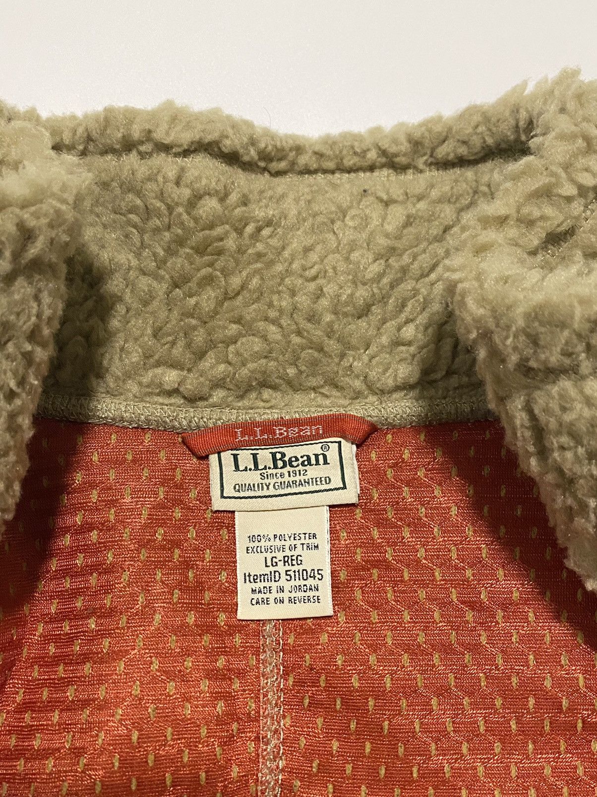 L.L. Bean L.L.Bean Deep Pile Fleece Jacket Size US L / EU 52-54 / 3 - 10 Thumbnail