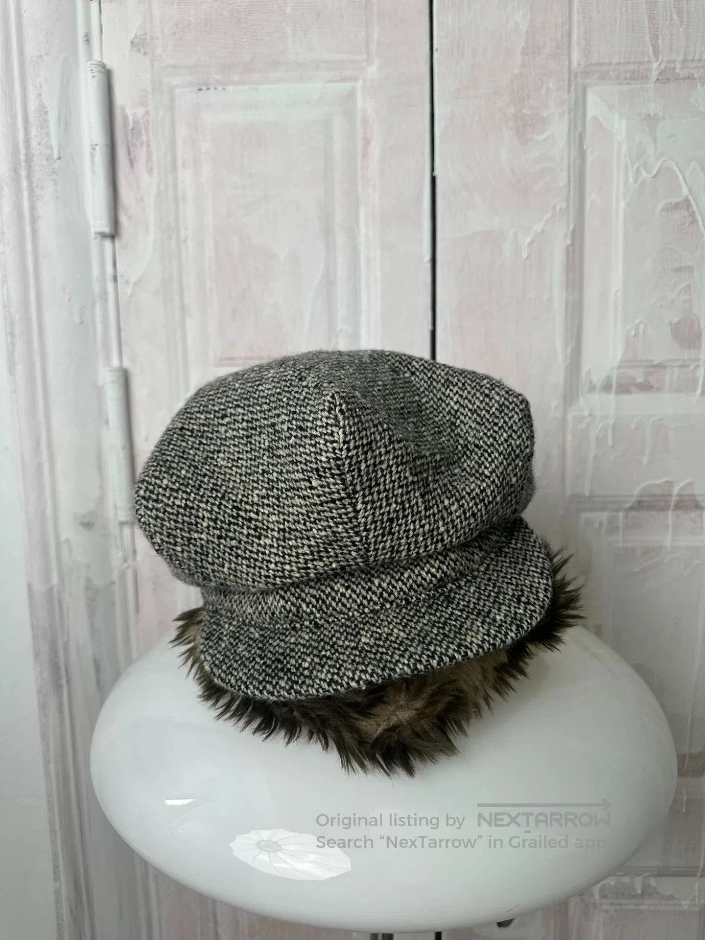 Yohji Yamamoto yohji yamamoto pour homme wool newsboy cap. Size ONE SIZE - 1 Thumbnail