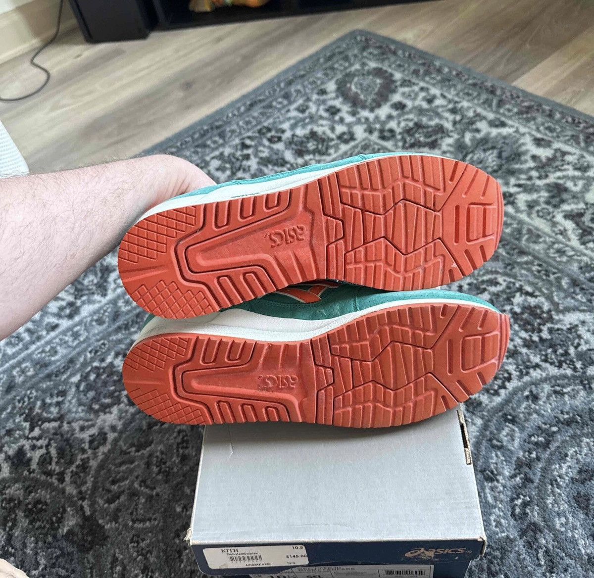 Asics × Ronnie Fieg Kith x Ronnie Fieg x Asics Gel-Lyte III Miami Dolphins Size US 10.5 / EU 43-44 - 5 Thumbnail