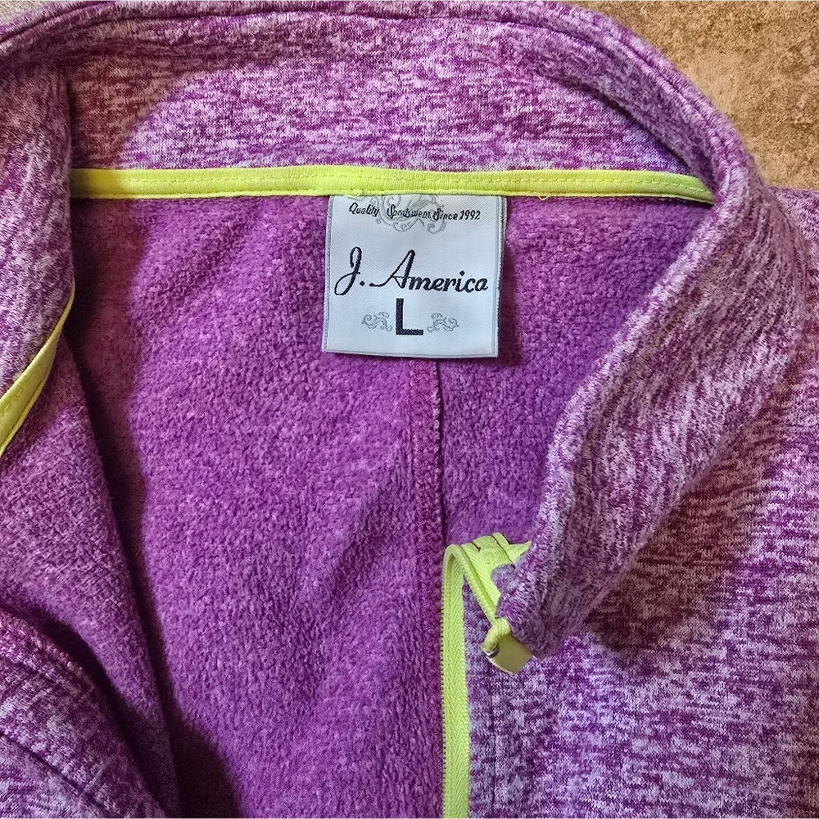Other Dark Pink | J.AMERICA | UPS Athletic Sweater Size L / US 10 / IT 46 - 3 Thumbnail