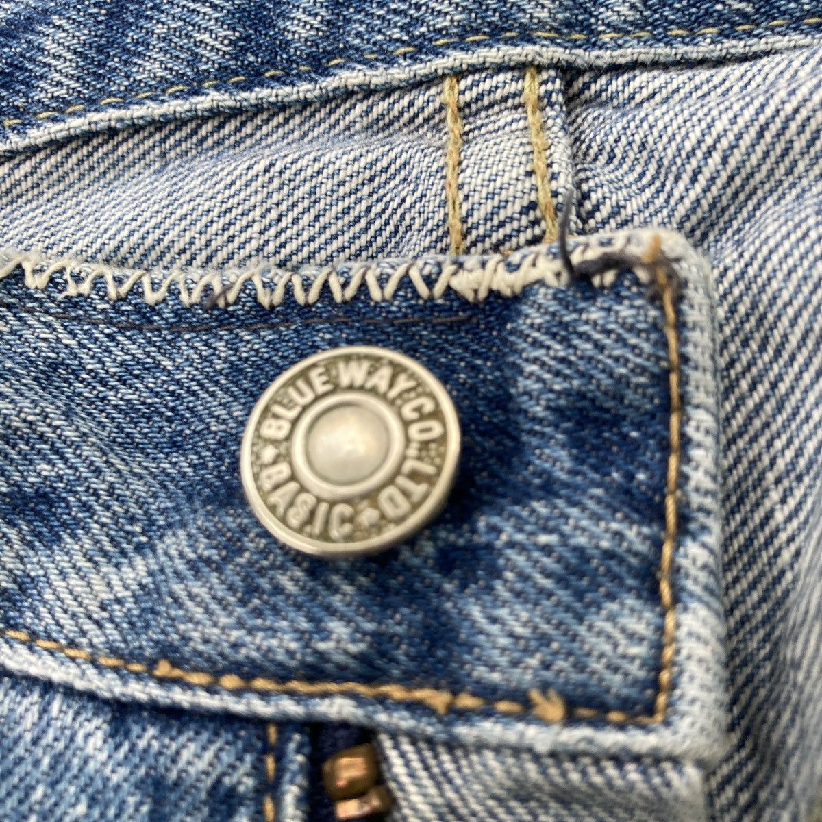 If Six Was Nine × Japanese Brand BLUE WAY DISTRESSED JEANS Size US 32 / EU 48 - 8 Thumbnail