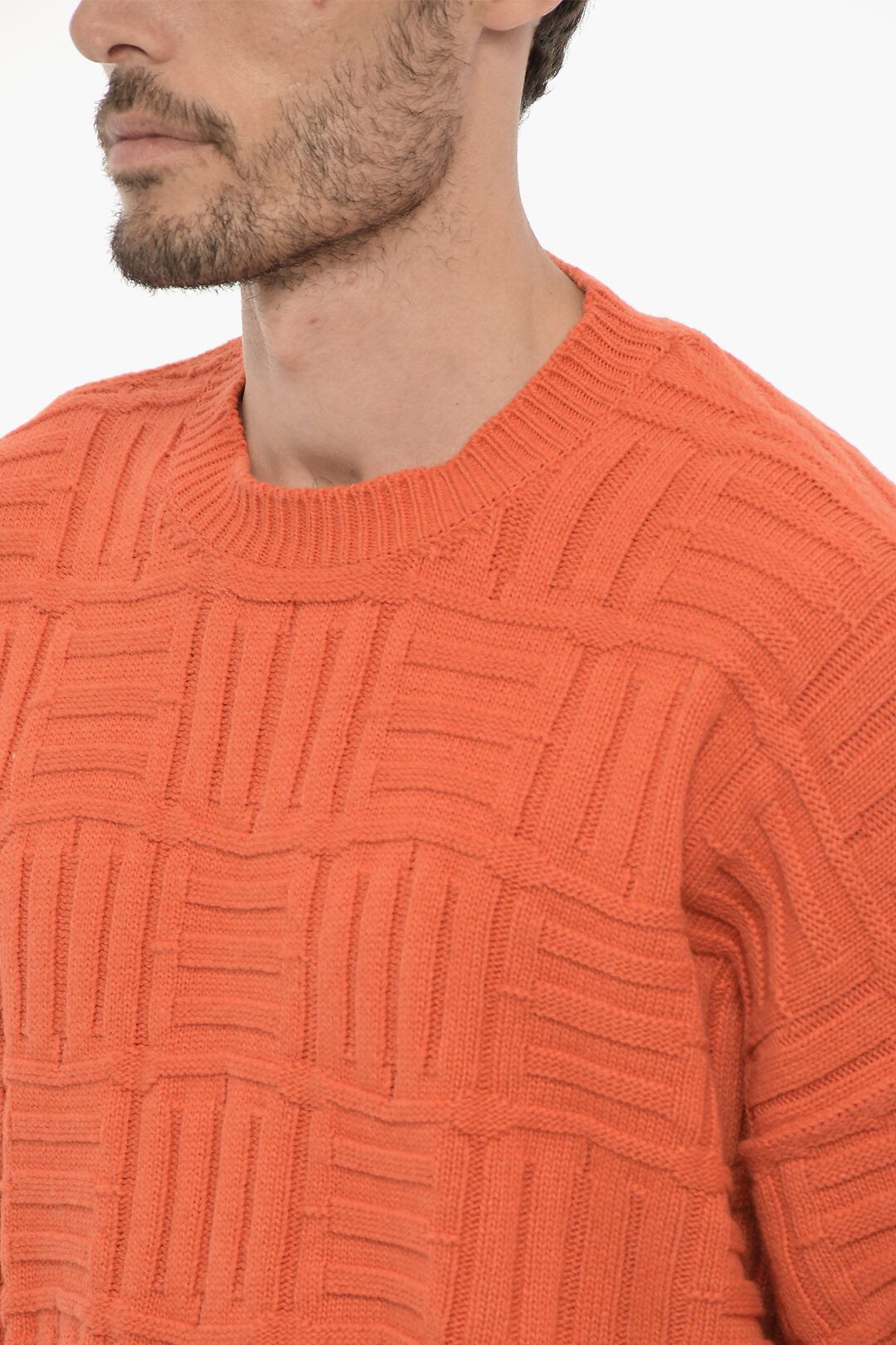Ambush Design og1mm0925 Crewneck Sweater in Orange Size US M / EU 48-50 / 2 - 3 Thumbnail