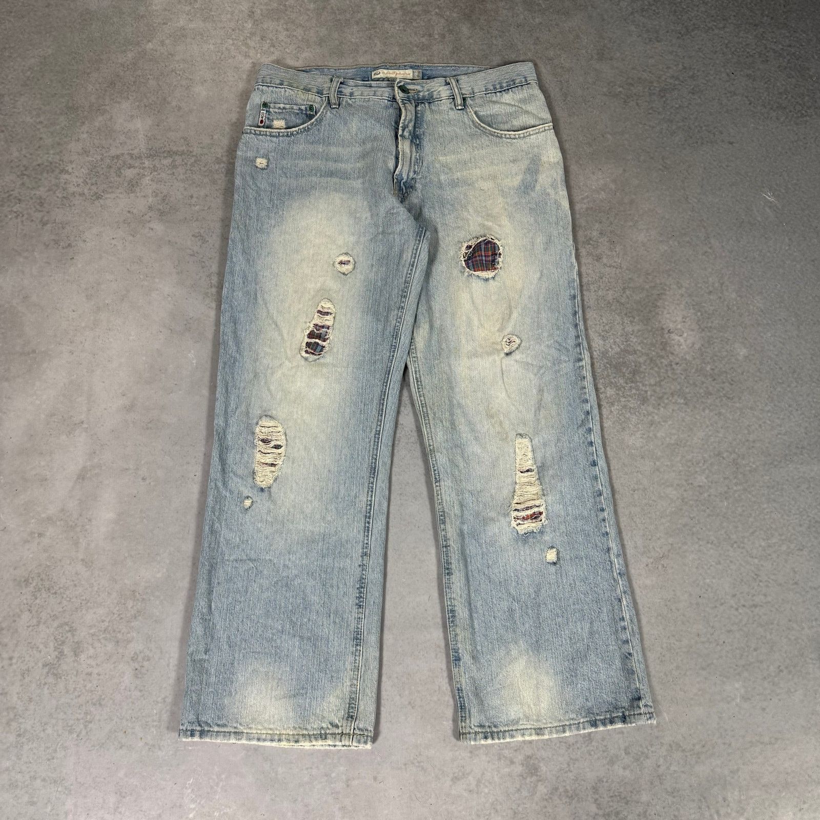 Other Paco Jeans Straight Distressed Jeans Light - Size: 34x30 Size US 34 / EU 50 - 1 Thumbnail
