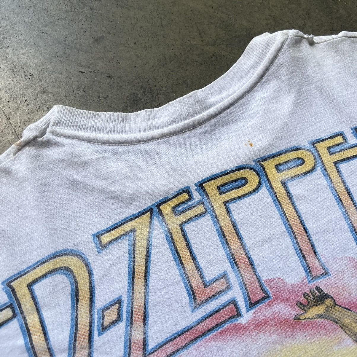 Band Tees × Vintage VTG 1995 Led Zeppelin No Quarter Tour Band Tee Shirt Size US L / EU 52-54 / 3 - 16 Thumbnail