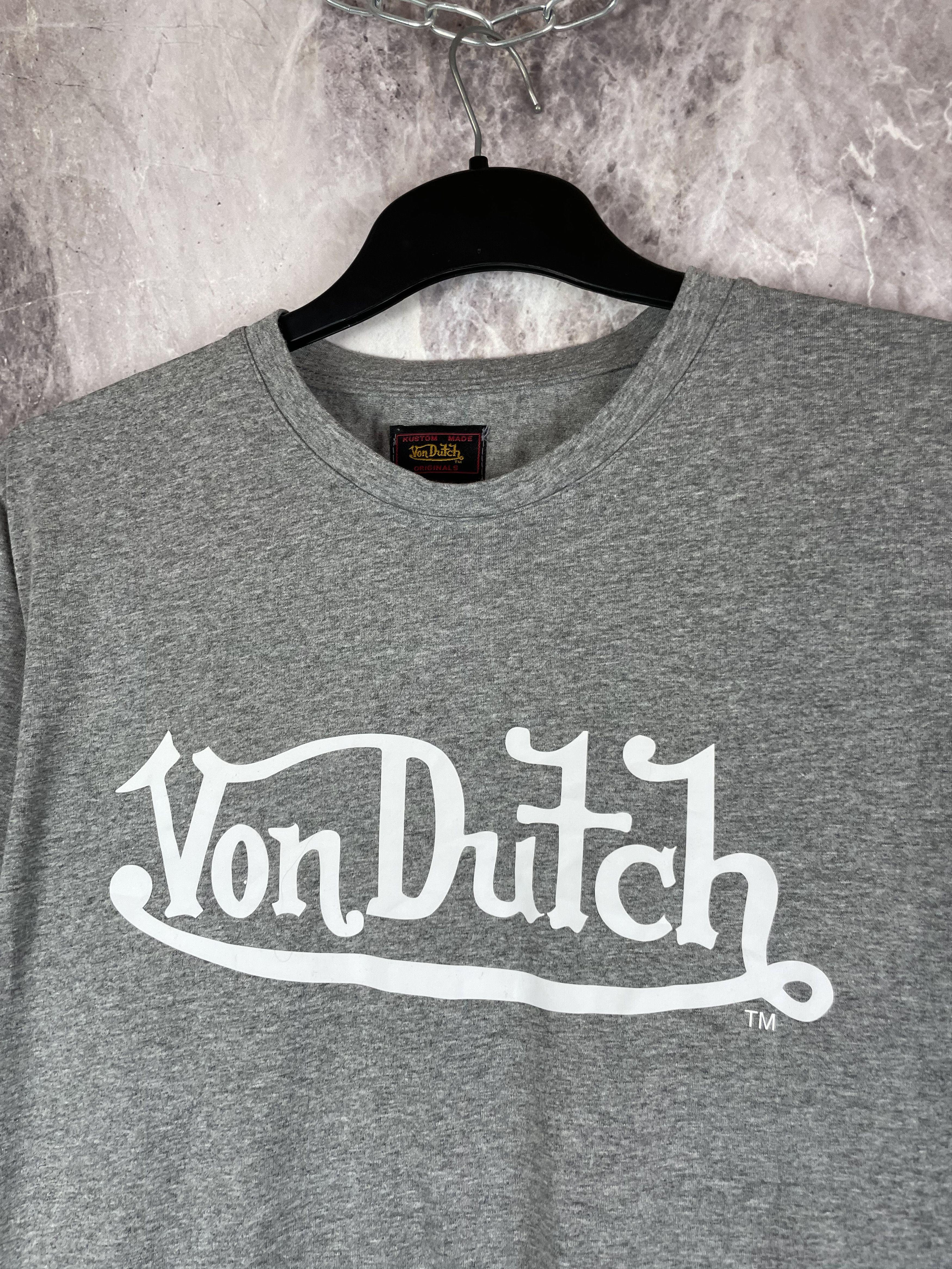 Vintage Von Dutch Vintage Mens T-Shirt Size US XL / EU 56 / 4 - 4 Thumbnail
