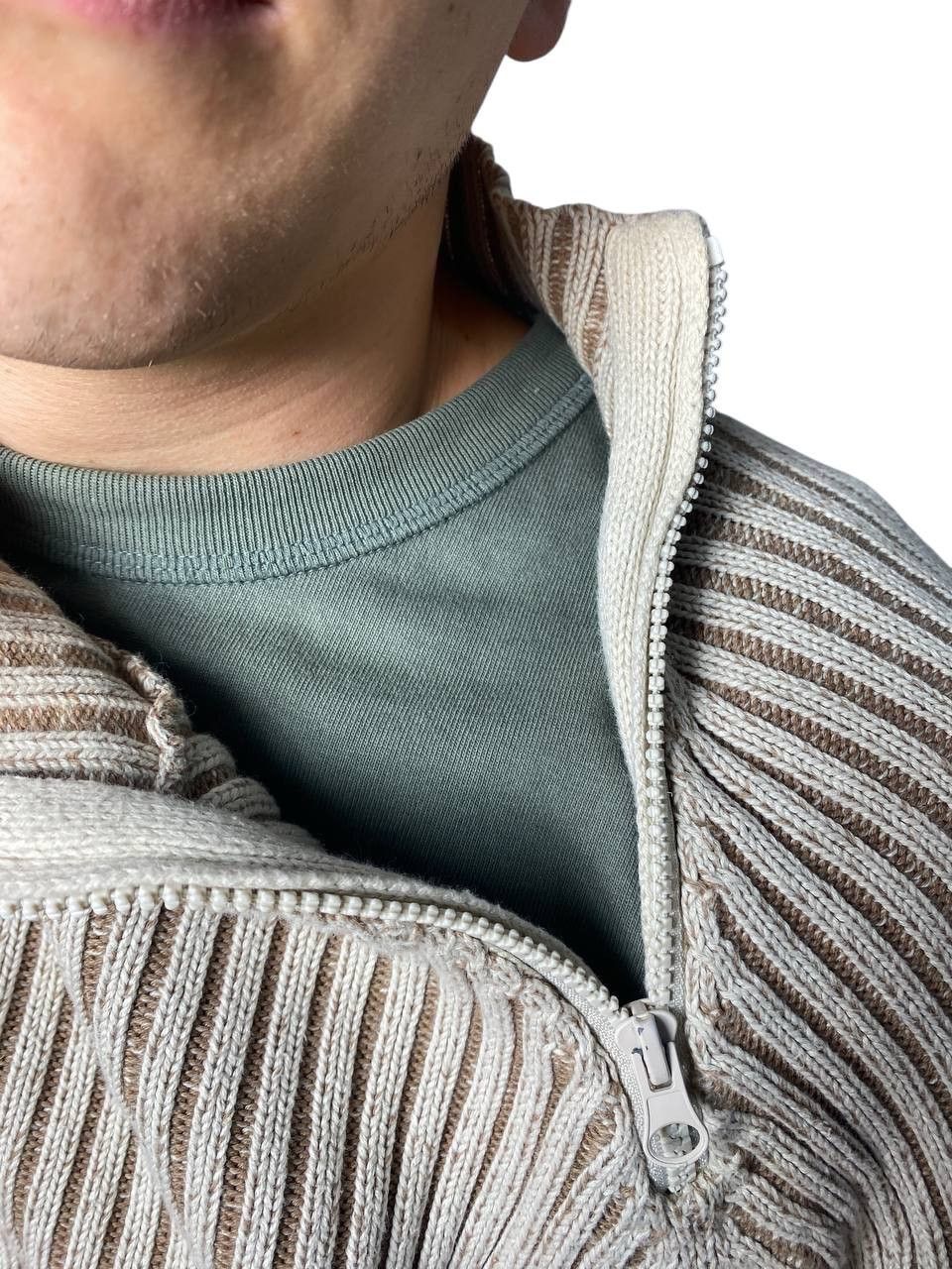 Japanese Brand DIESEL style! Knit Japanese Distressed Sweater Size US L / EU 52-54 / 3 - 4 Thumbnail